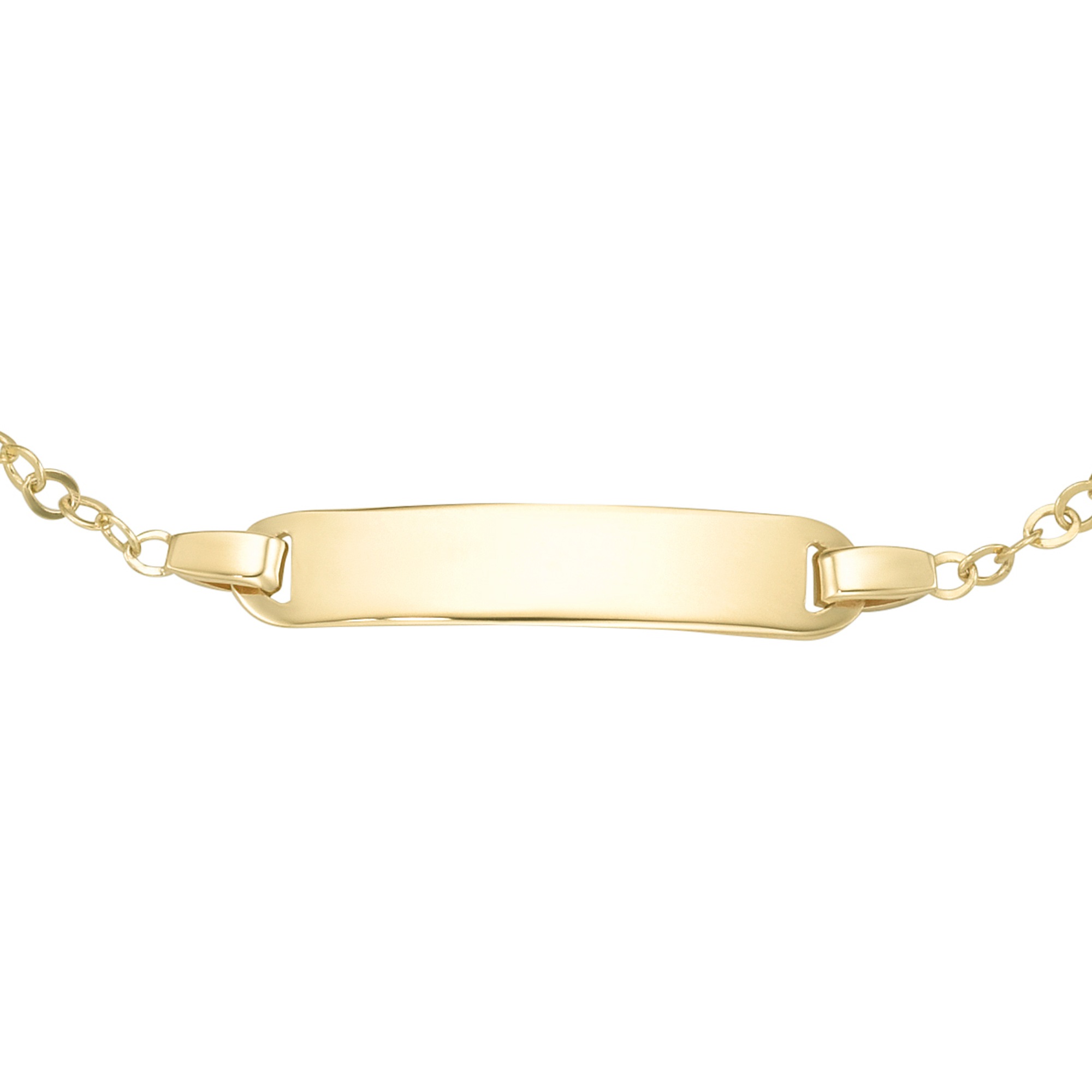 Luigi Merano Armband »mit Identy Gravur-Plättchen für Kinder, Gold 375«