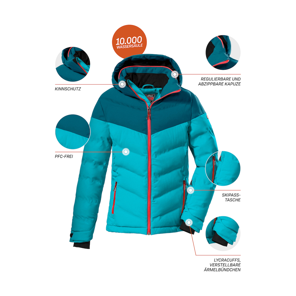 Killtec Skijacke »KSW 157 GRLS SKI QLTD JCKT«