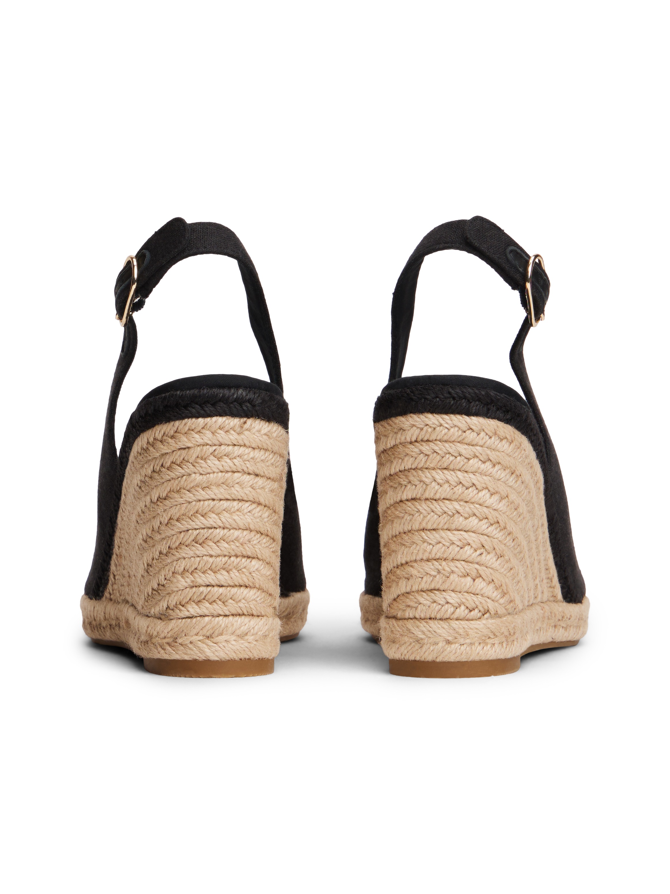 Tommy Hilfiger High-Heel-Sandalette "FLAG HIGH WEDGE ESPAD SLINGBACK" Keils günstig online kaufen