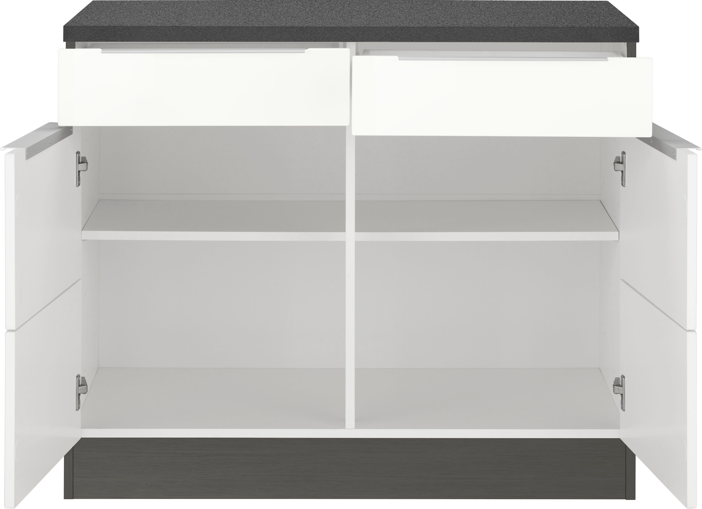 KOCHSTATION Unterschrank »KS-Brindisi«, 100 cm breit, viel Stauraum