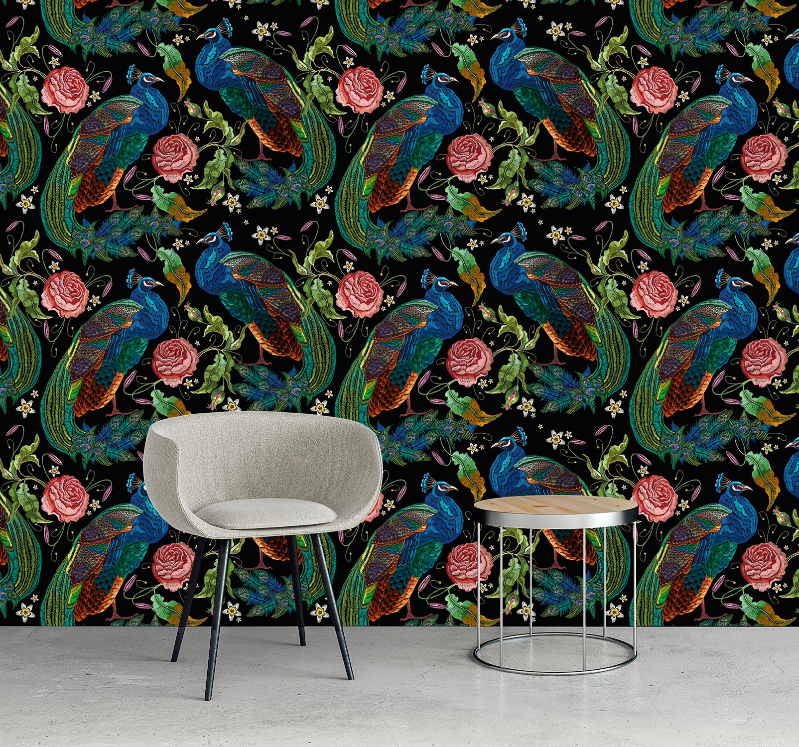 queence Vinyltapete »Nele«, animal print-Fellimitat-Motiv-bedruckt-Reptilienprägung-tropisch, 90x250cm, selbstklebend, kinderleichte Anbringung, Sticker