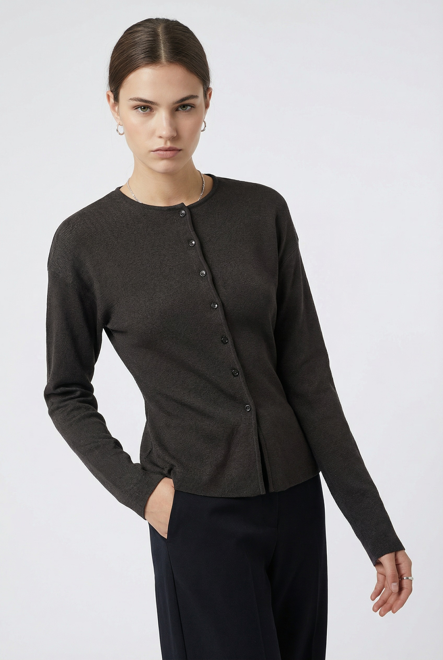 ONLY Strickjacke "ONLLUCY LS O-NECK CARDIGAN EX KNT" Materialmix, regular f günstig online kaufen