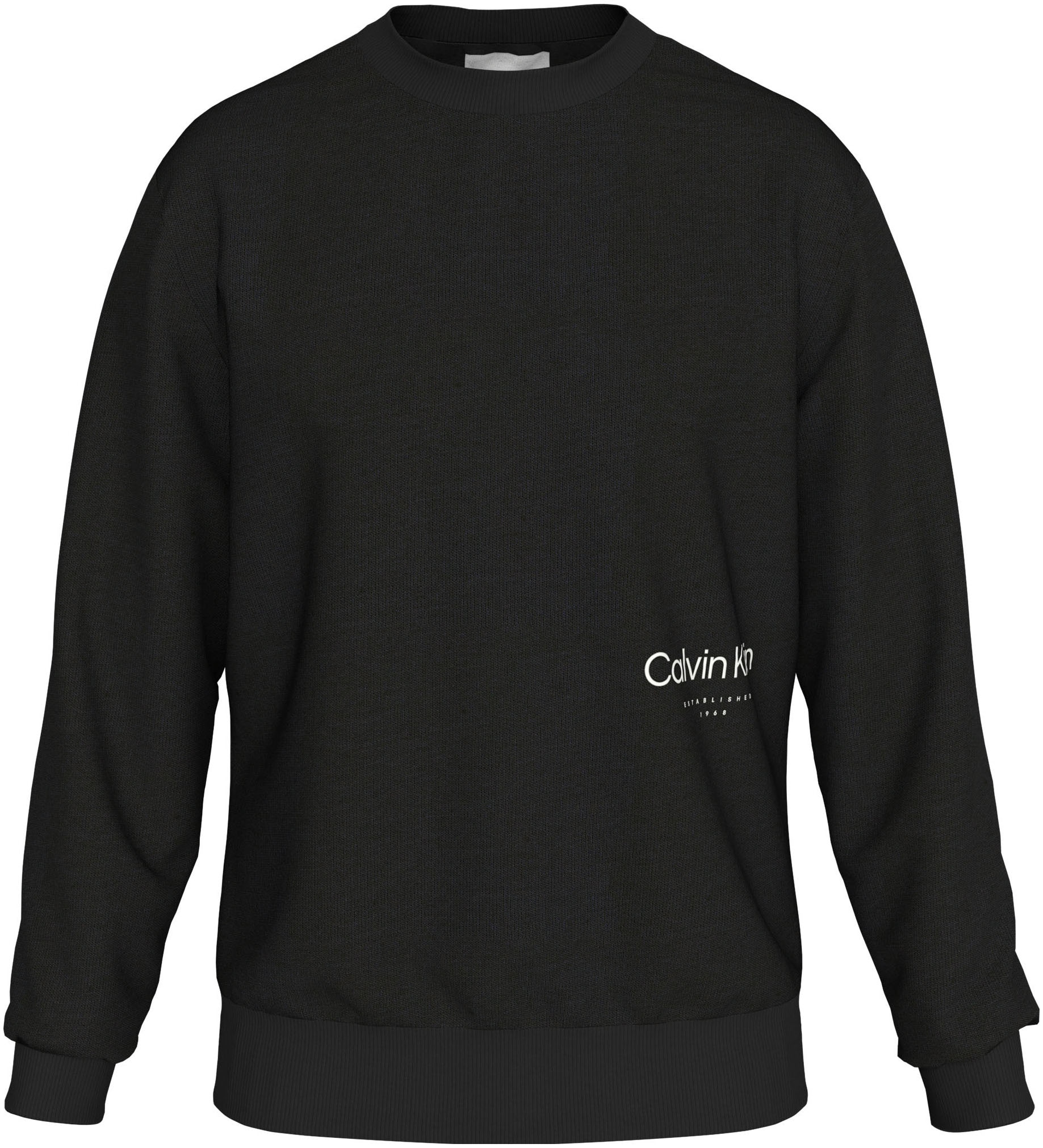 Calvin Klein Sweatshirt "OFF PLACEMENT LOGO SWEATSHIRT" günstig online kaufen