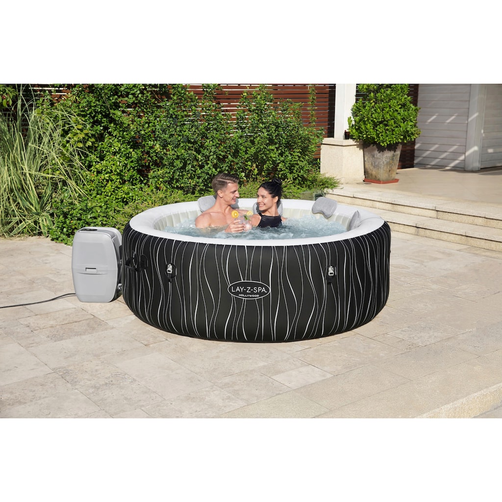 Bestway Whirlpool »LAY-Z-SPA® LED-Hollywood AirJet™«