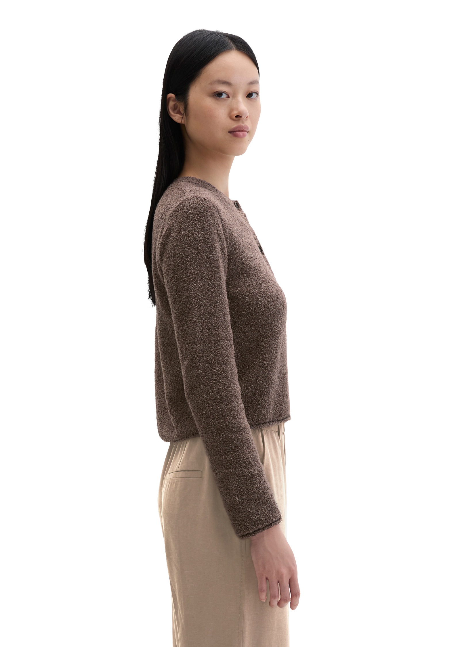 Marc OPolo Cardigan "aus Bouclé-Garn" günstig online kaufen