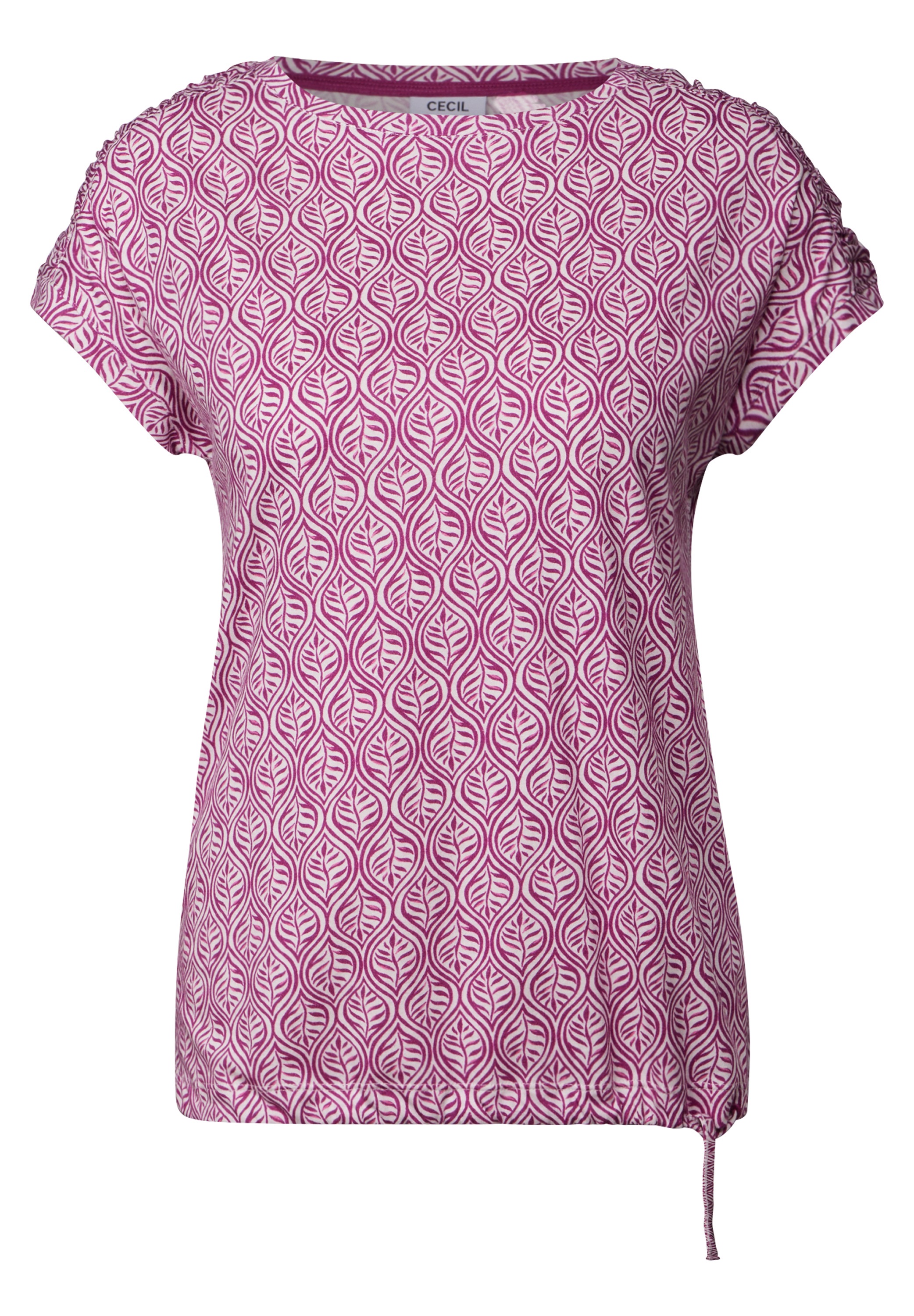 Cecil T-Shirt, mit Tunnelzug am Saum