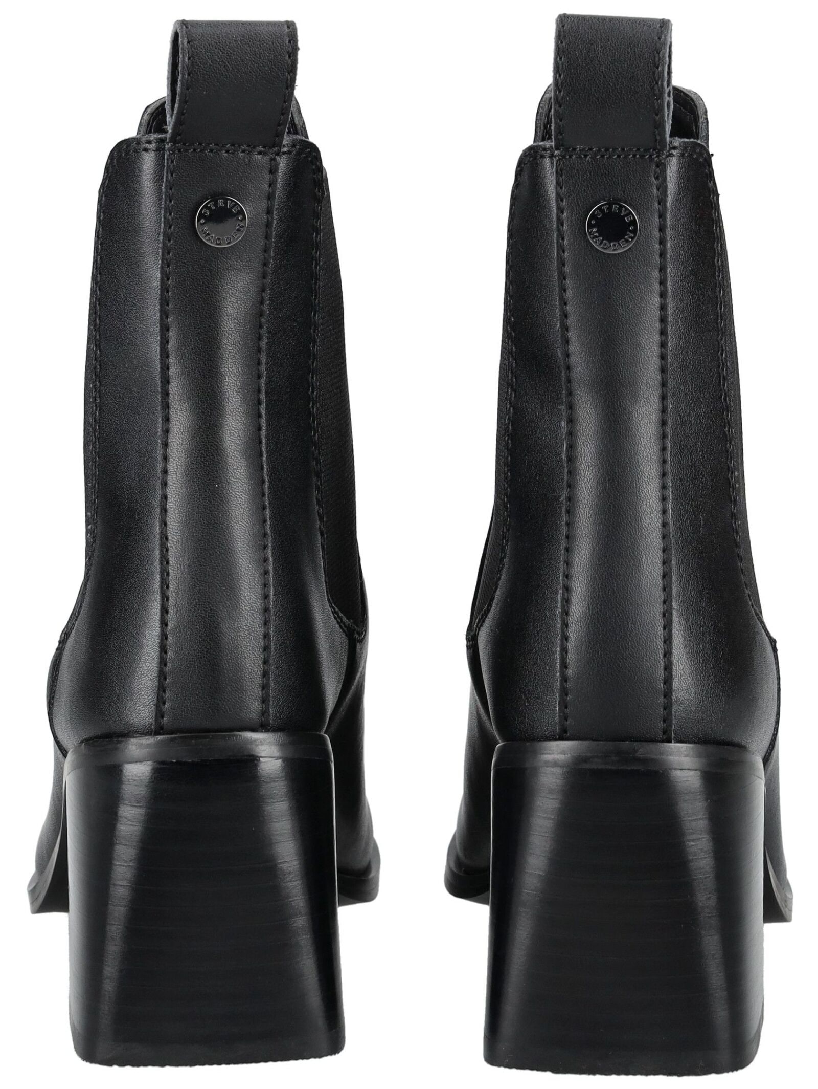 STEVE MADDEN High-Heel-Stiefelette »STEVE MADDEN Stiefelette Leder/Textil«