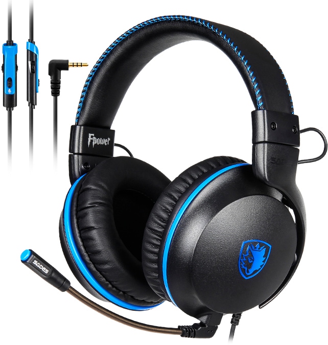 Gaming-Headset »Fpower SA-717«, Mikrofon abnehmbar