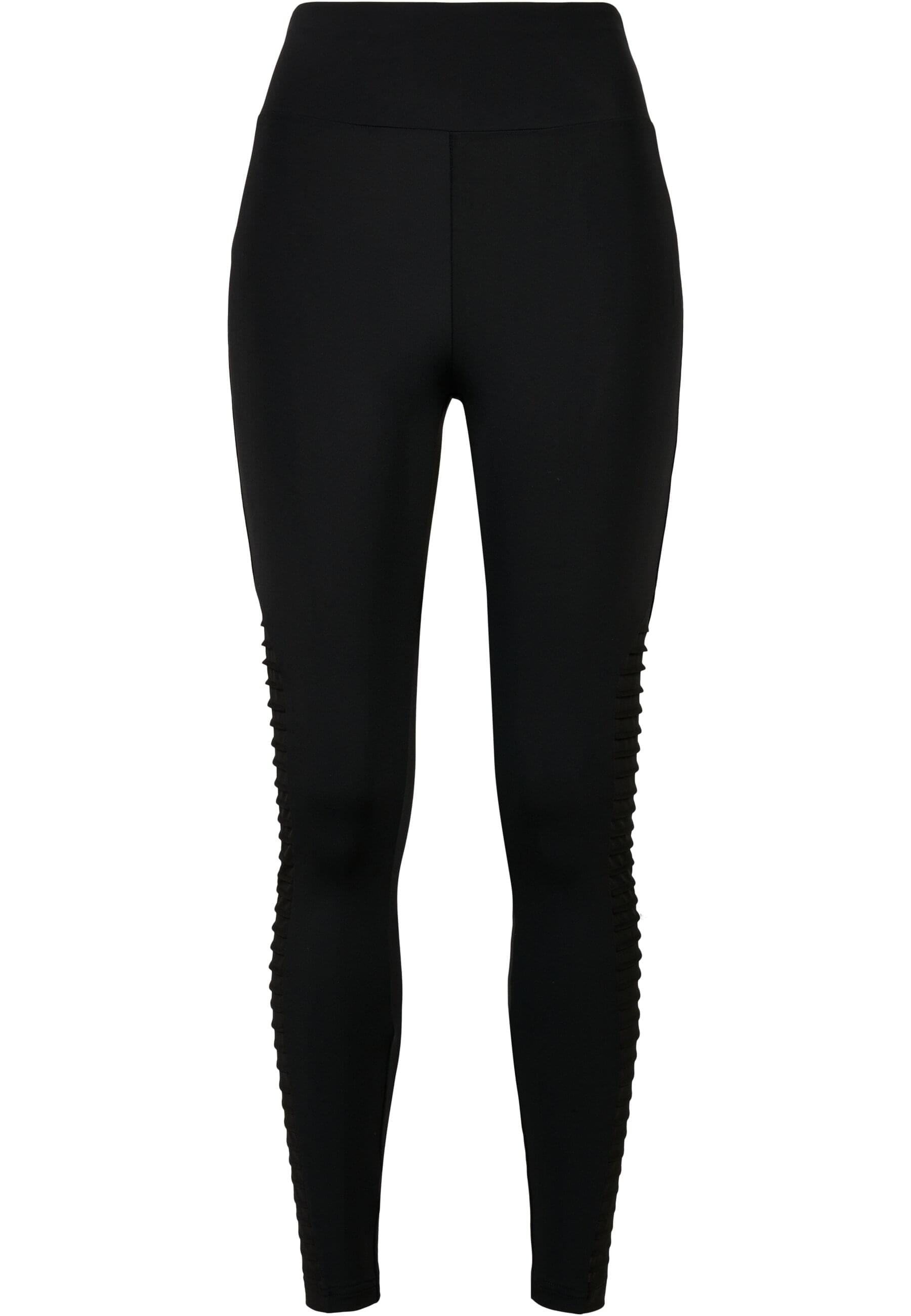 URBAN CLASSICS Leggings "Urban Classics Damen Ladies Highwaist Biker Tech Mesh Leggings", (1 tlg.)