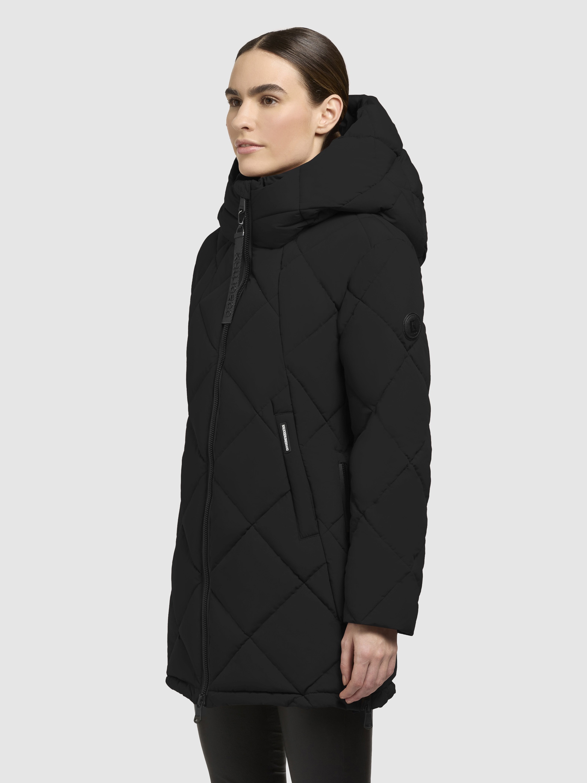 khujo Steppjacke »PEBB«, mit Kapuze