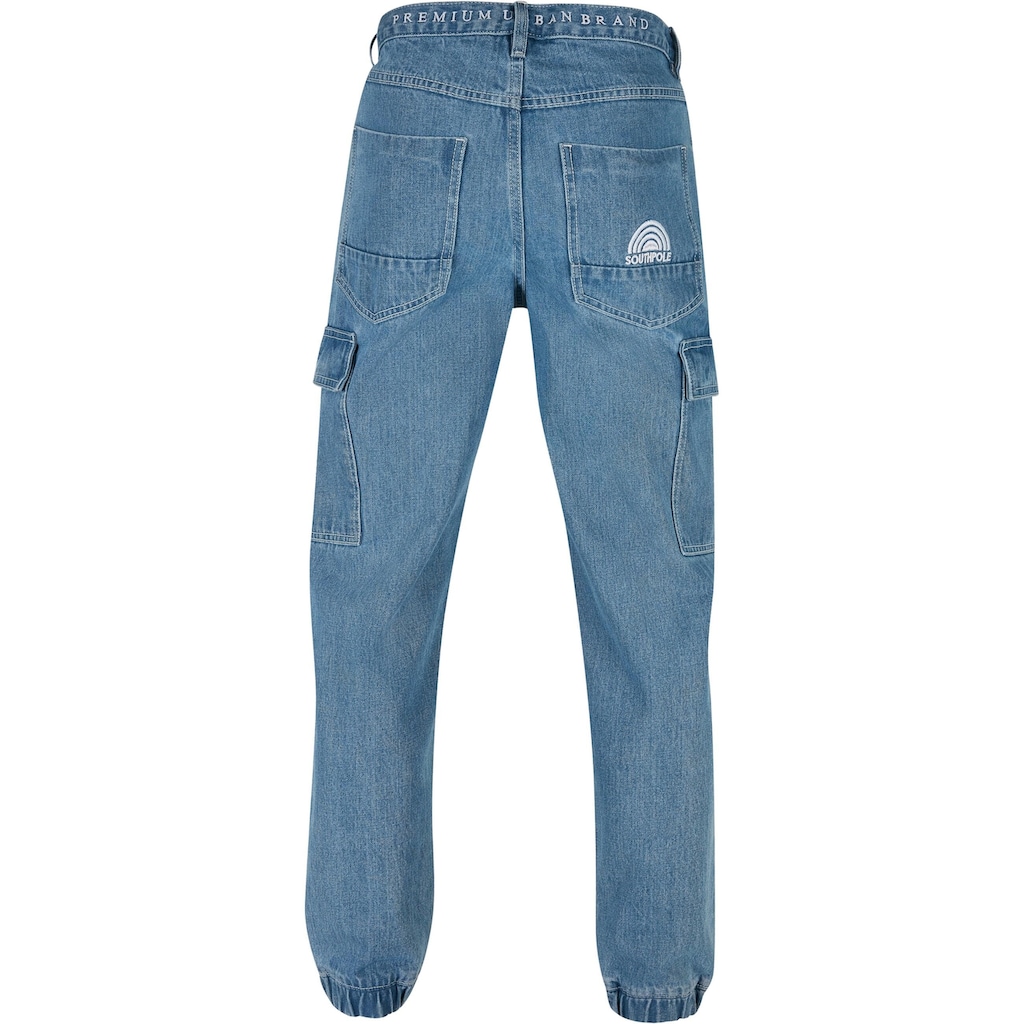 Southpole Bequeme Jeans »Southpole Herren Southpole Denim With Cargo Pockets«, (1 tlg.)