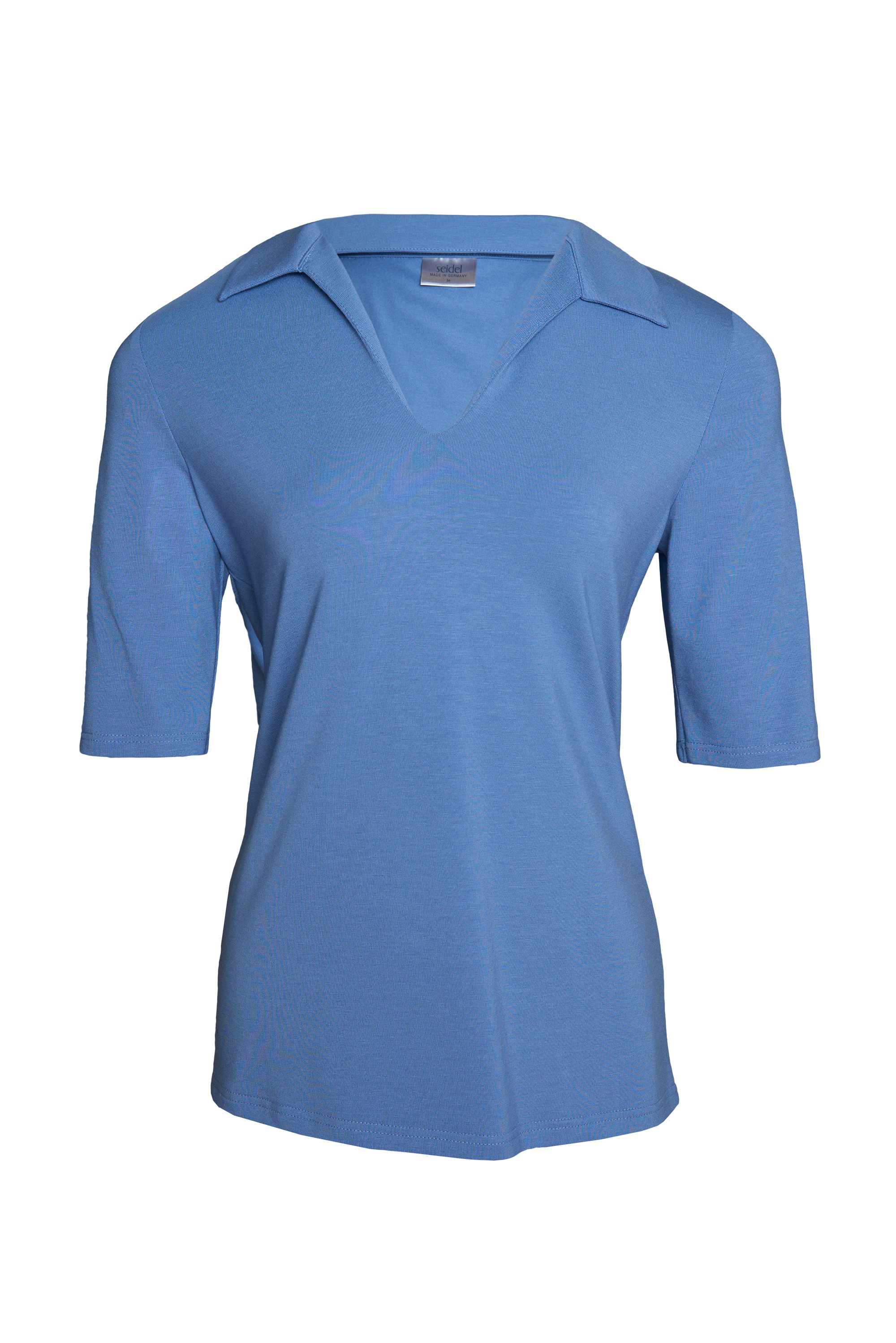 Thumbnail - Seidel Moden Poloshirt Mit V-Ausschnitt - MADE IN GERMANY