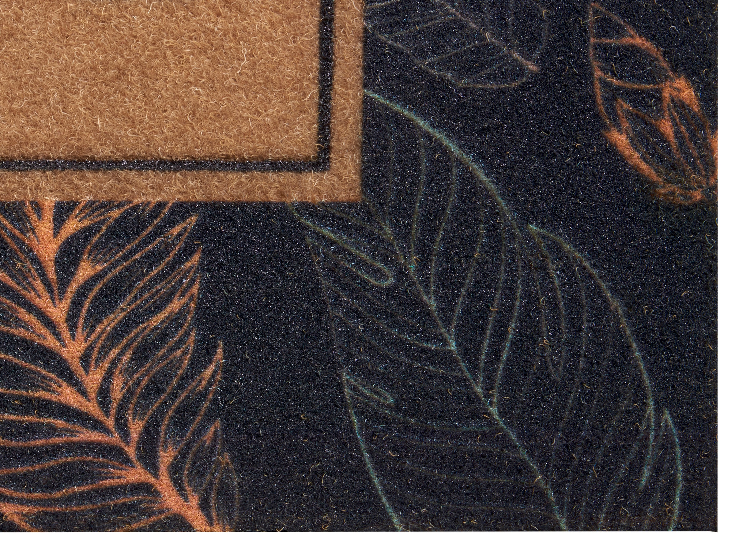 Schrift, Fußmatte bestellen Kokos-Look, Türvorleger, mit robust, rutschhemmend, Eingang »Kokos rechteckig, BAUR Home«, | Leonique