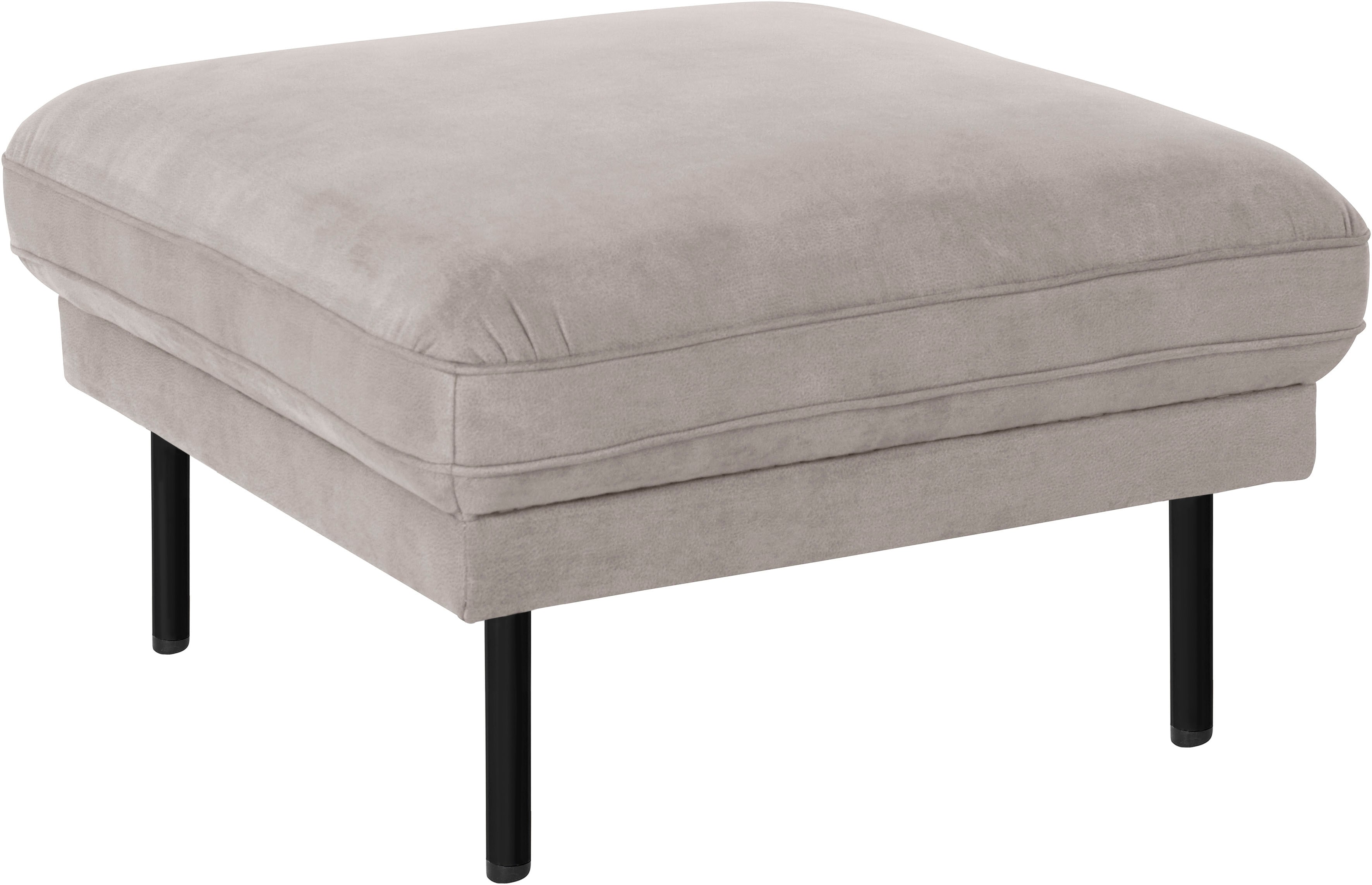 OTTO home Hocker "Nordfyn" edles Design in 3 Bezugsqualitäten