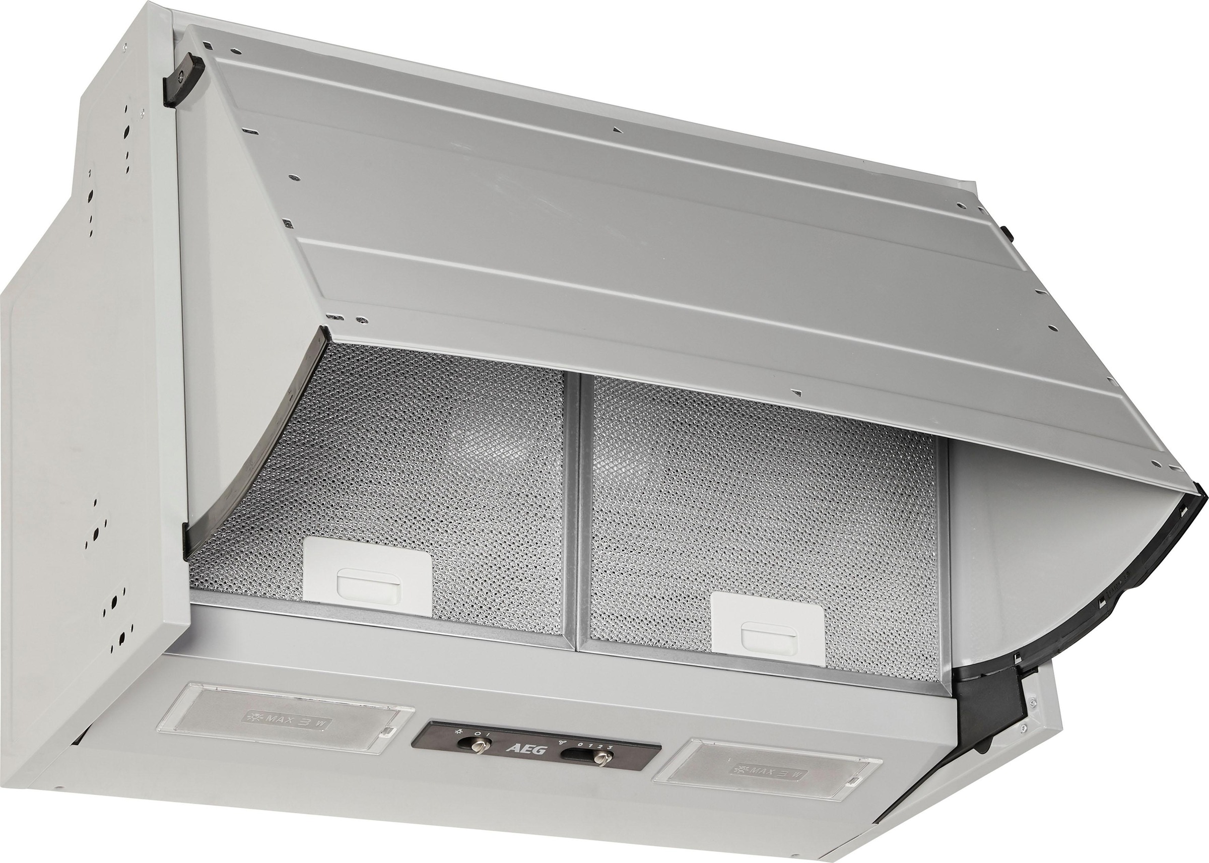 AEG DEB2631S Halb eingebaut (Pullout) Silber 352 m³/h