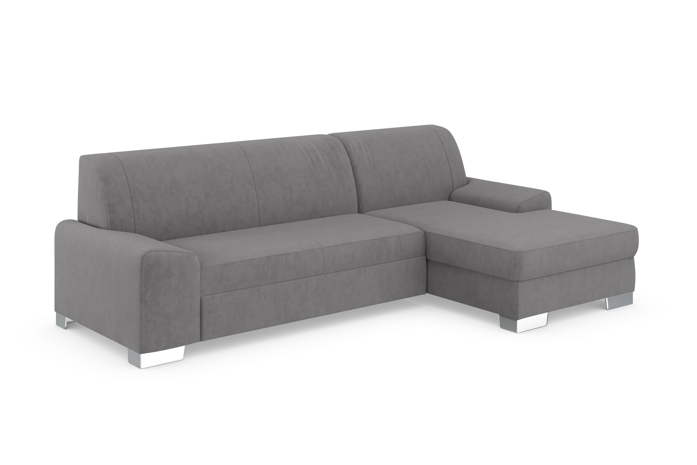 DOMO collection Ecksofa »Anzio L-Form«, wahlweise mit Bettfunktion und Federkern