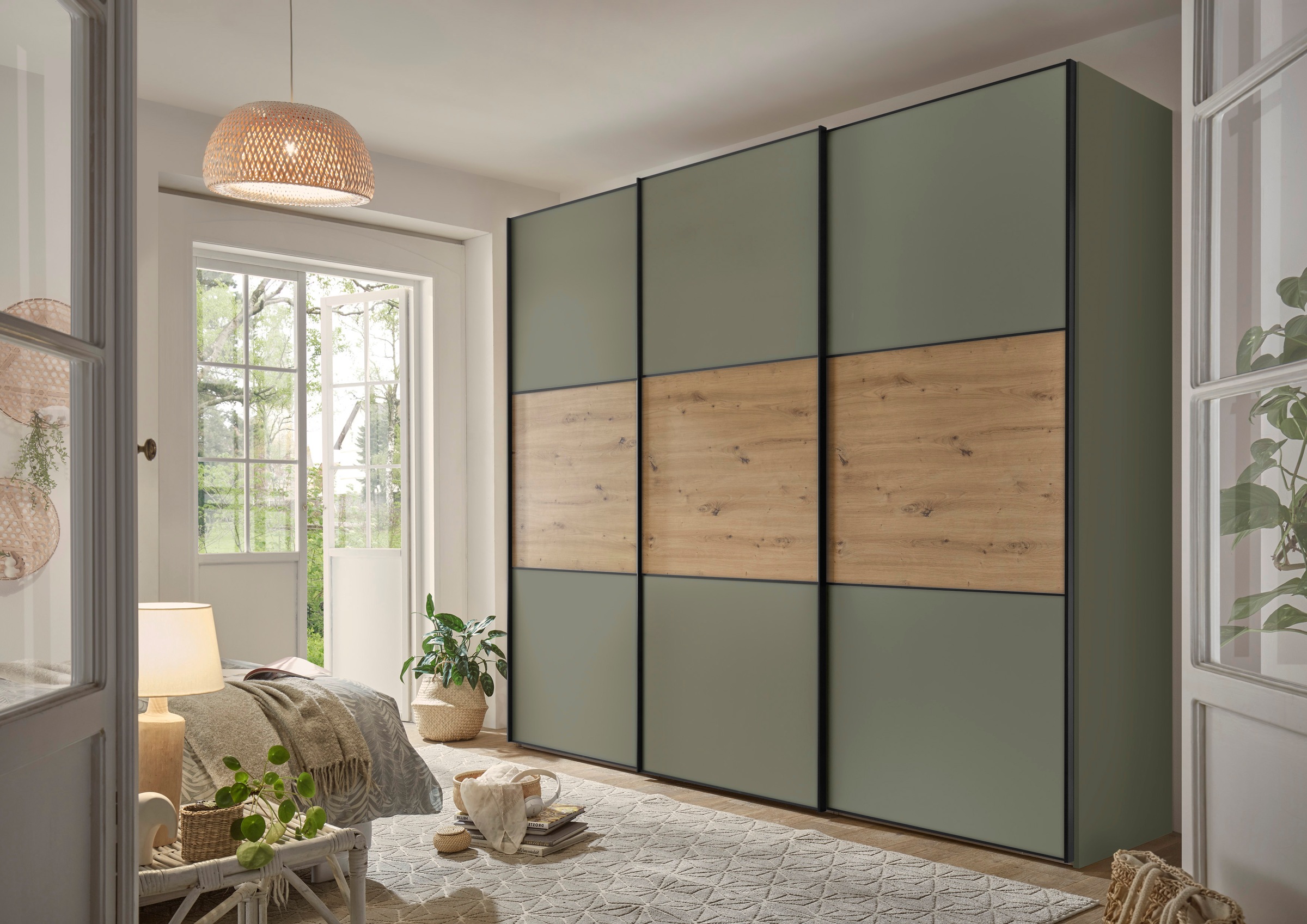 STAUD Schwebetürenschrank "Includo, Made in Germany", mit vier verschiedene günstig online kaufen