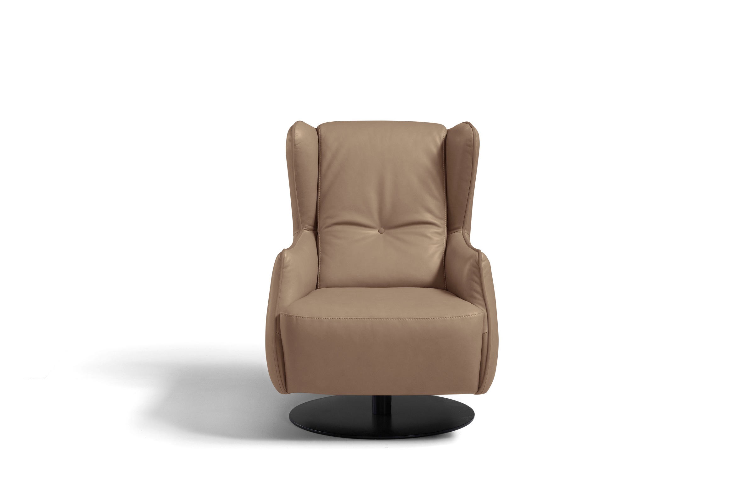 Thumbnail - Egoitaliano Sessel "Randy Hochlehnsessel, Designsessel, Clubsessel, Ohrensessel", Drehsessel, Relaxsessel, kompakte Stel...