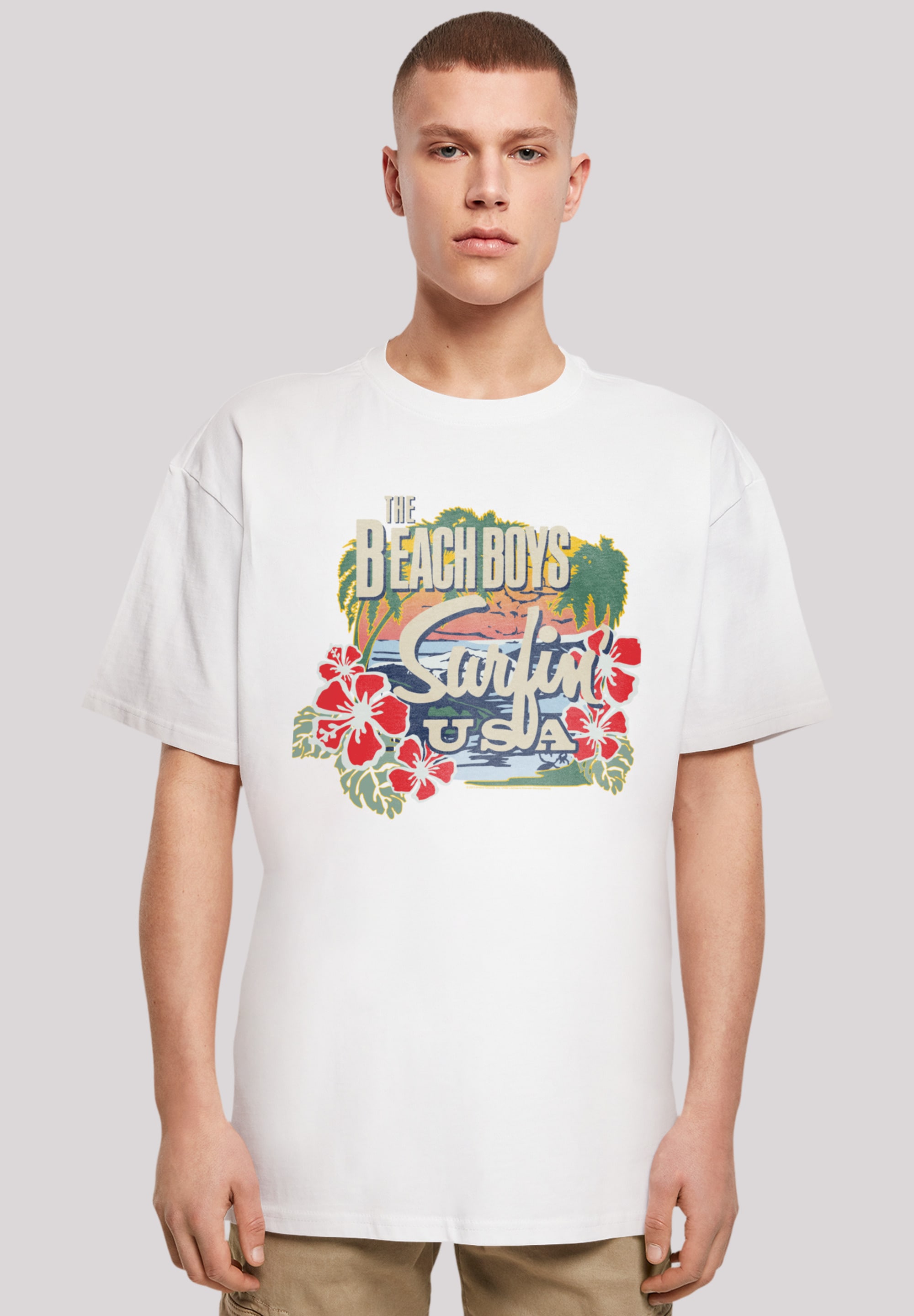 F4NT4STIC T-Shirt "The Beach Boys Musik Band Tropical", Premium Qualität günstig online kaufen