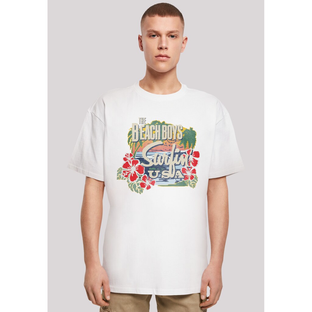 F4NT4STIC T-Shirt »The Beach Boys Musik Band Tropical«