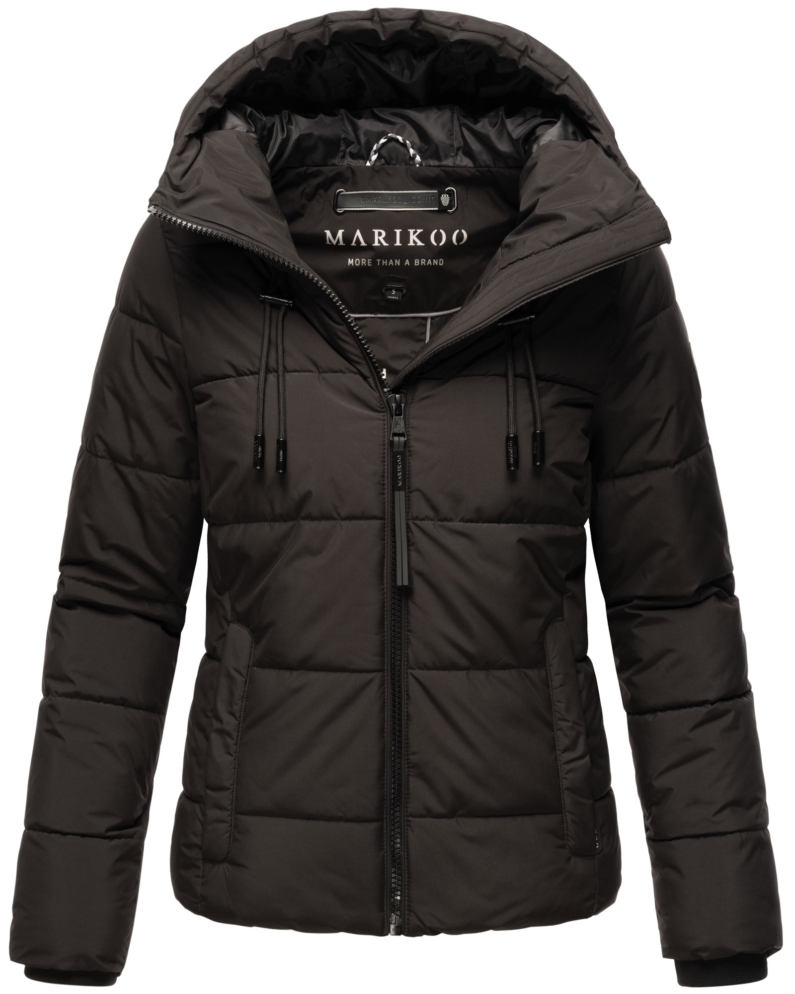 Marikoo Winterjacke "Shimoaa XVI", Mit breiter Steppung und großer Kapuze