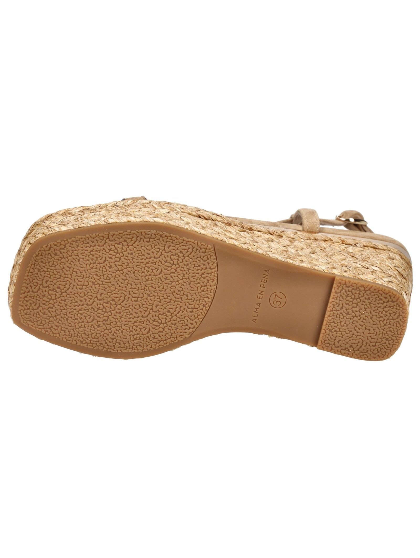 Alma en Pena Keilsandalette »ALMA EN PENA Sandalen Veloursleder/Textil«