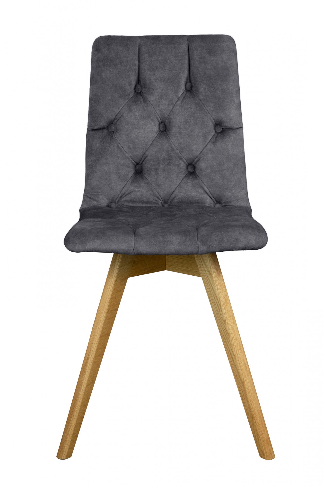 andas Esszimmerstuhl "Rania", (Set), 2 St., Samtvelours, Massivholzgestell, günstig online kaufen