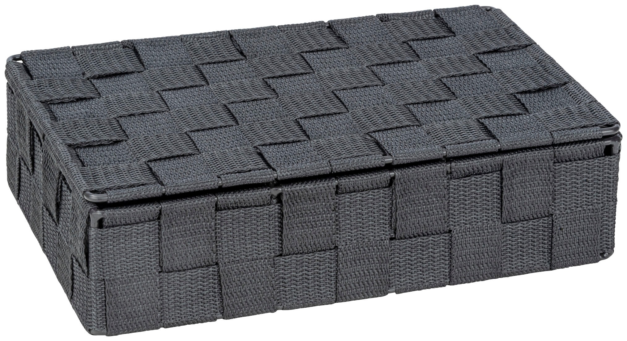 WENKO Aufbewahrungskorb "Adria" mit Deckel günstig online kaufen