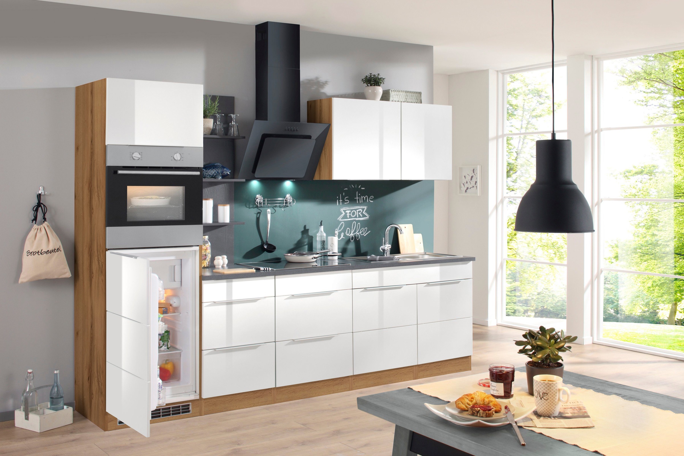 KOCHSTATION Hängeschrank »KS-Brindisi«, 100 cm breit, 2 Türen
