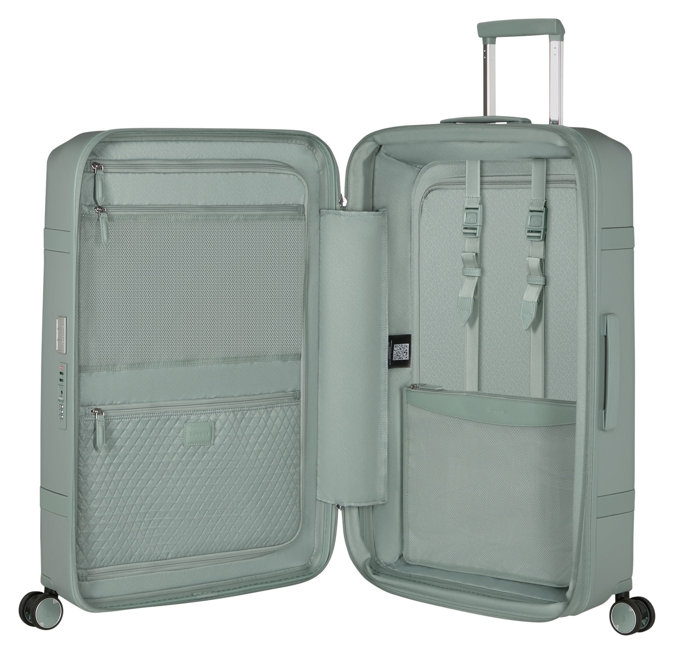 Samsonite Hartschalen-Trolley »IMAGE, verschiedene Größen und Farben«, 4 Rollen, Hartschalen-Koffer Nassfach waschbares Futter Volumenerweiterung