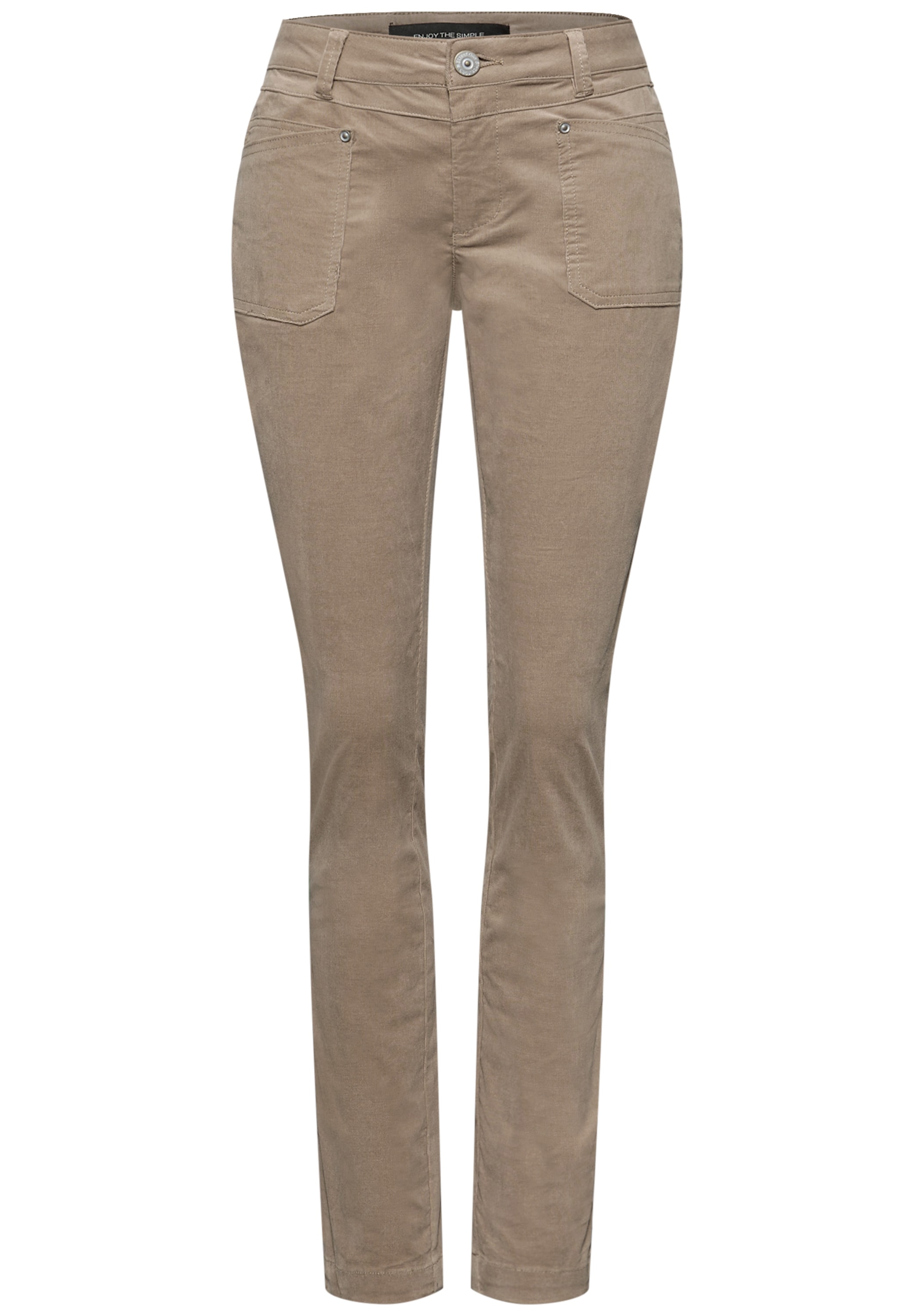 STREET ONE Cordhose  aus Baumwolle mit Stretchanteil