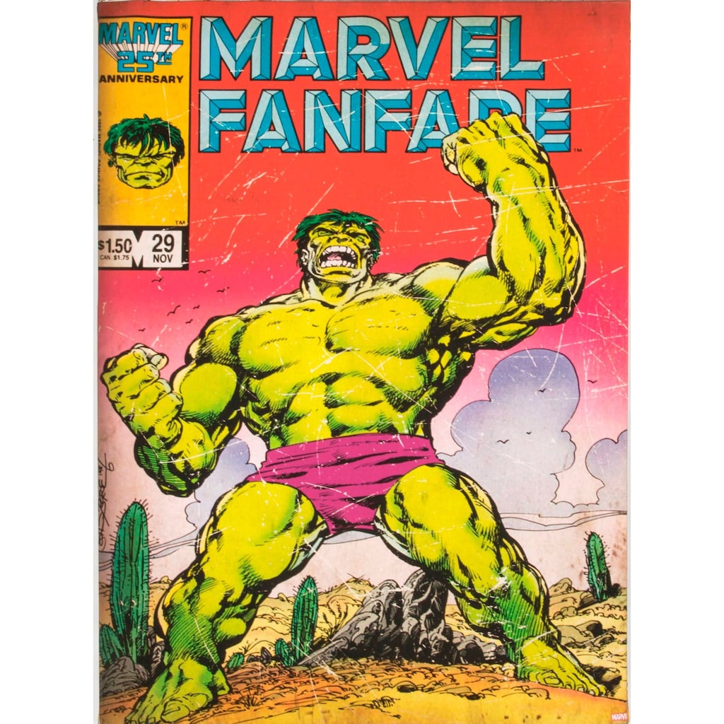 Art for the home Leinwandbild »THE HULK«, Fantasy