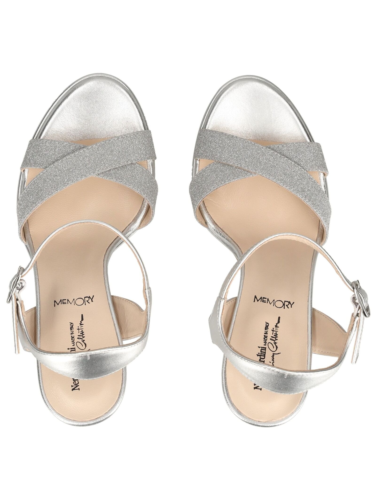 Nero Giardini High-Heel-Sandalette »Nero Giardini Sandalen Leder/Textil«