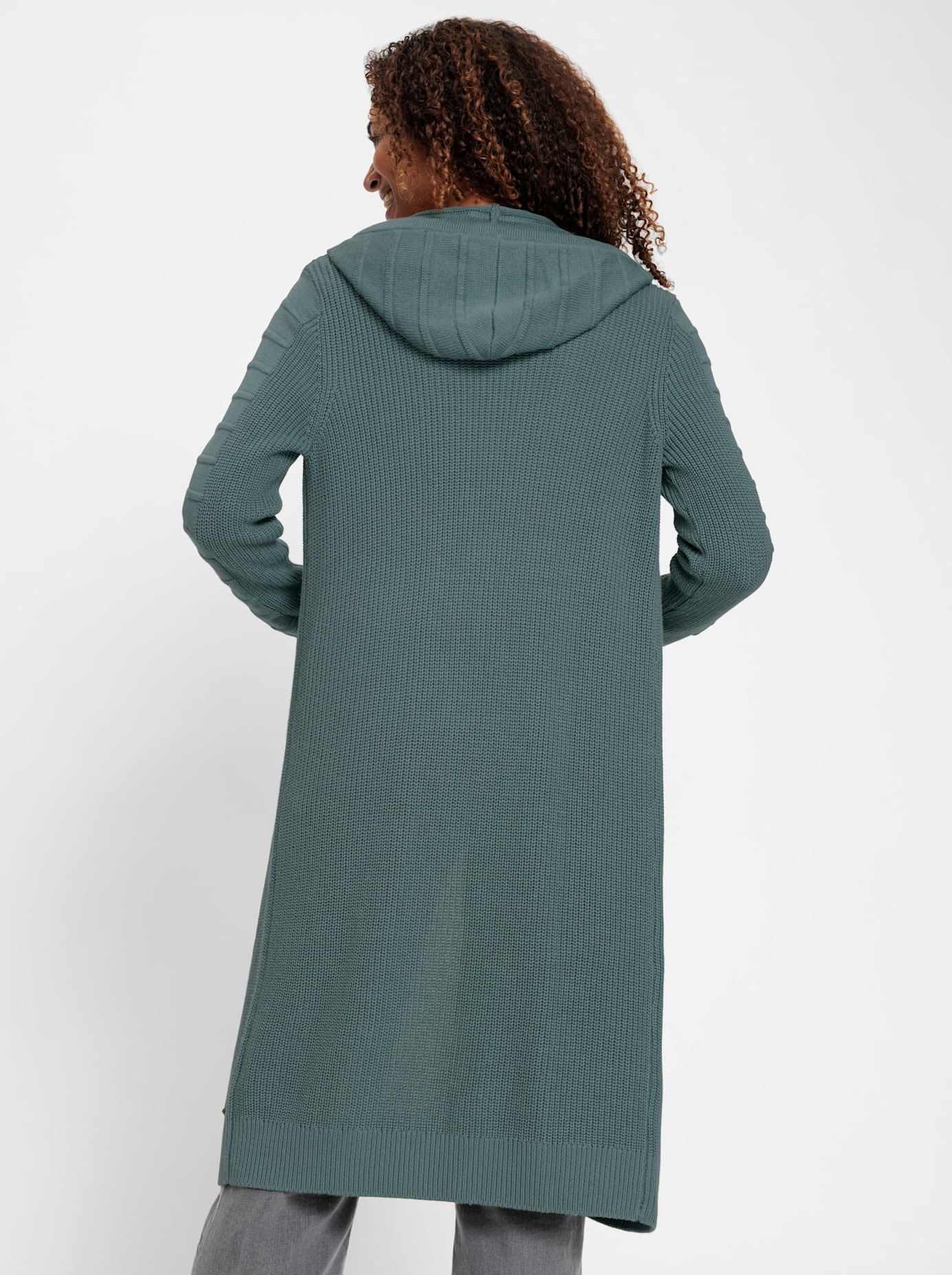 Thumbnail - Casual Looks Longstrickjacke