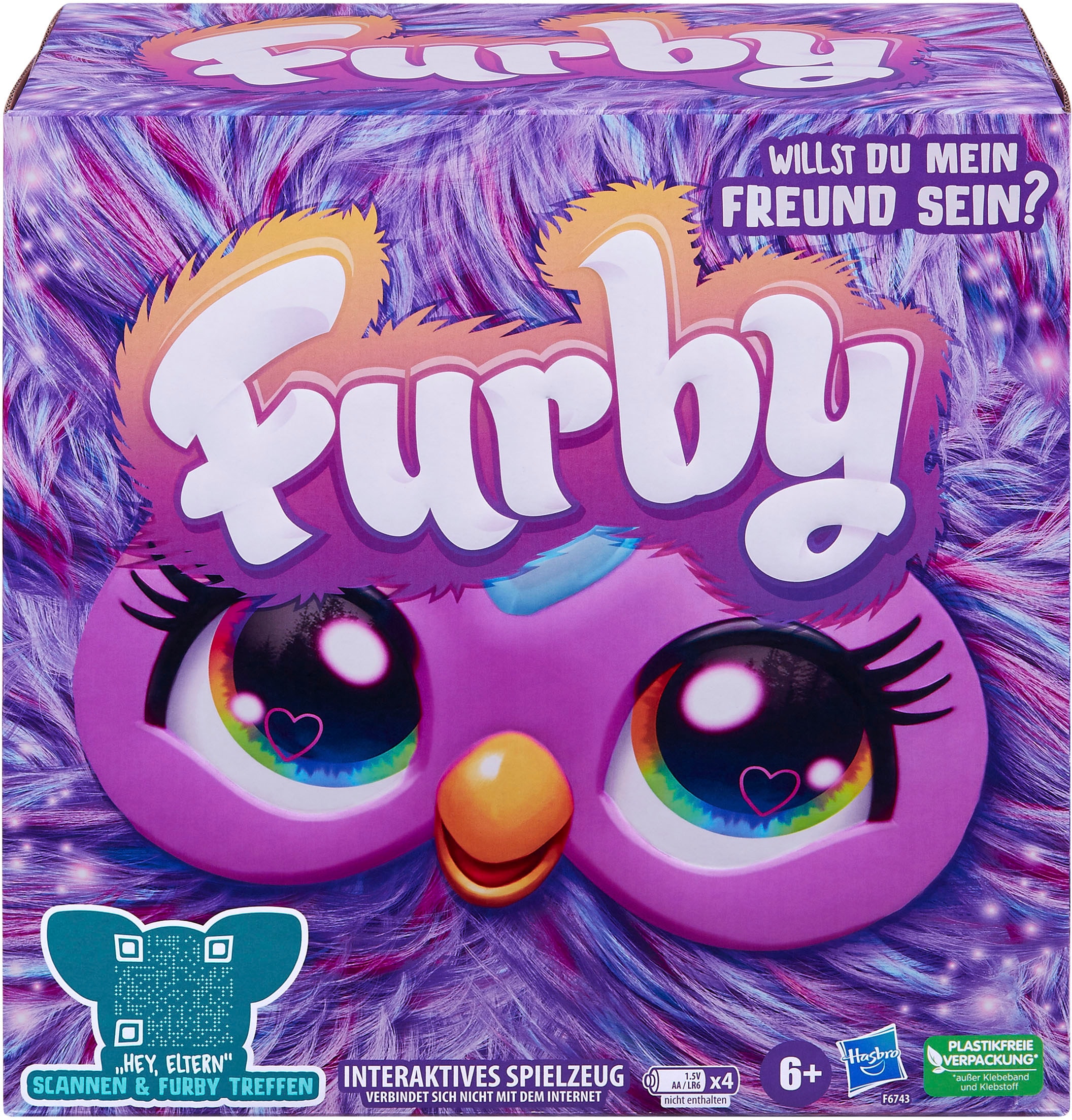 Hasbro Plüschfigur »Furby, lila«