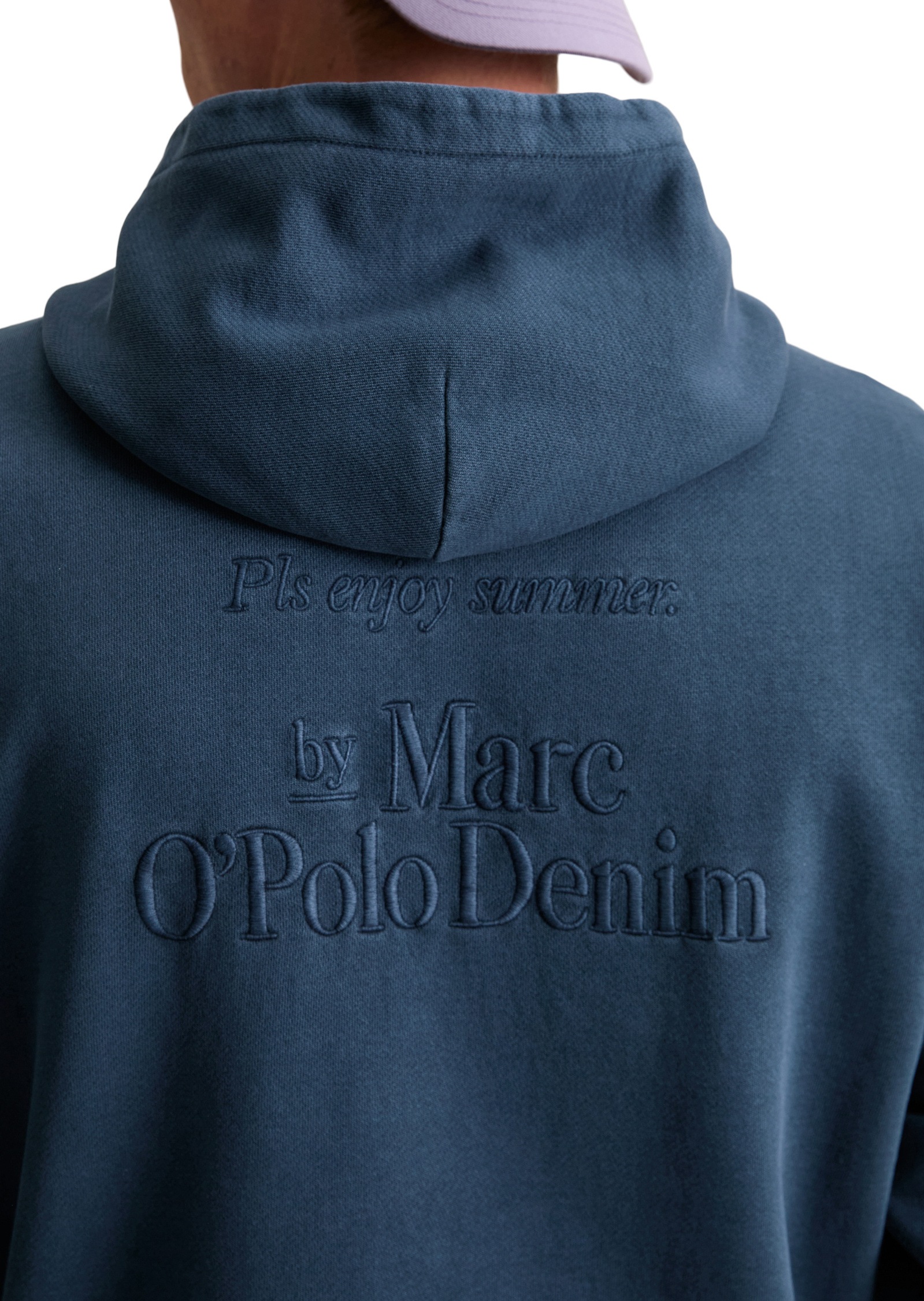 Marc O'Polo DENIM Sweatshirt »aus recycelter Baumwolle«