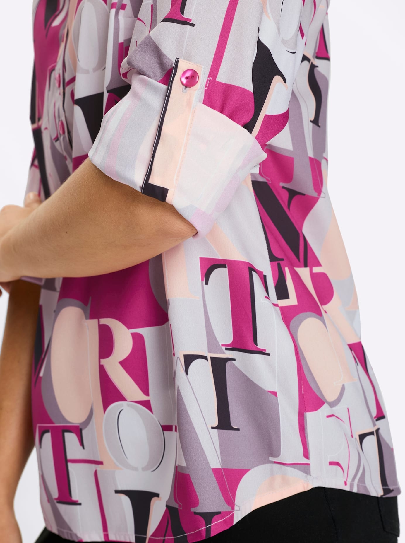 Classic Basics Langarmbluse