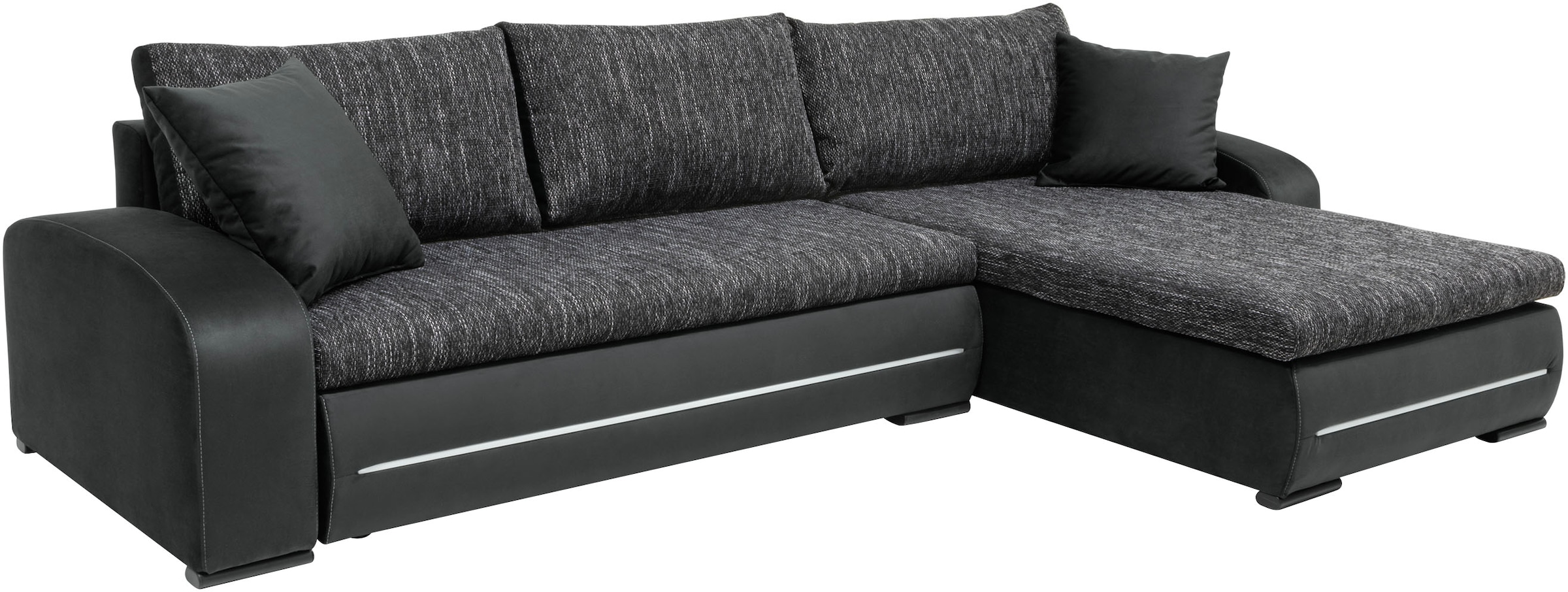 COLLECTION AB Ecksofa »Wind L-Form«, inkl. Schlaffunktion und Bettkasten, frei im Raum stellbar