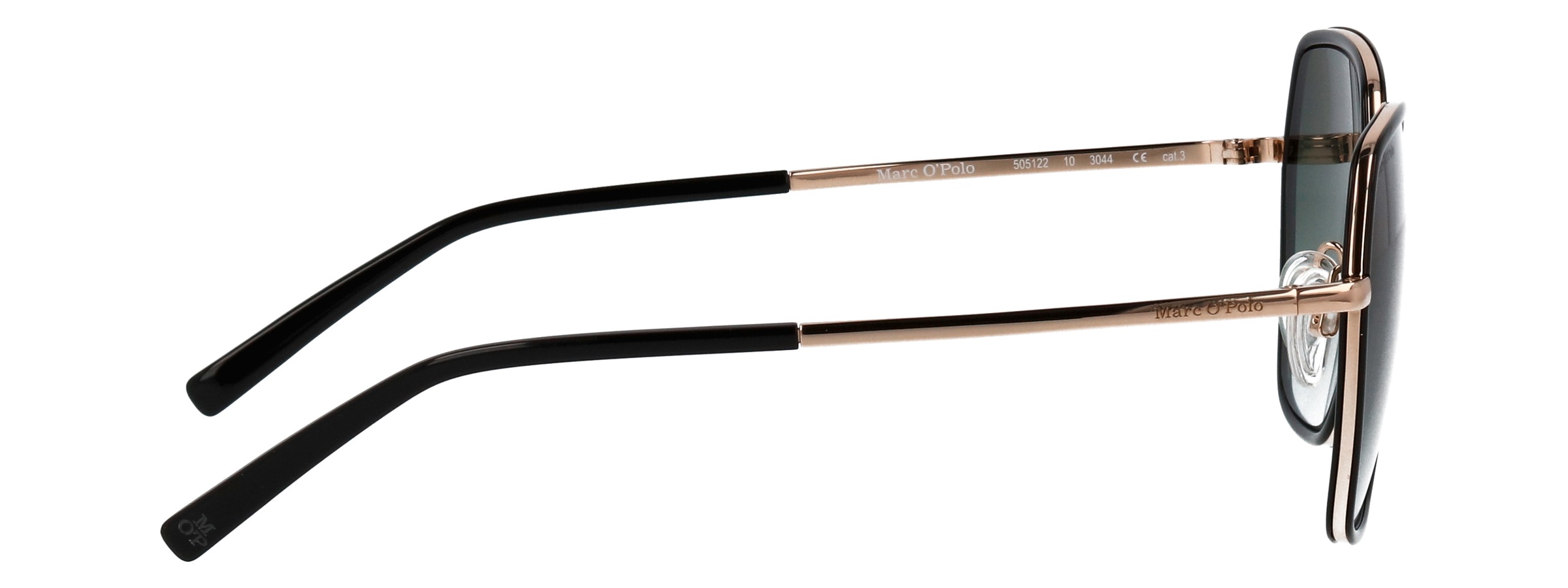 Marc O'Polo 505122 Sonnenbrille Schwarz/Gold 6