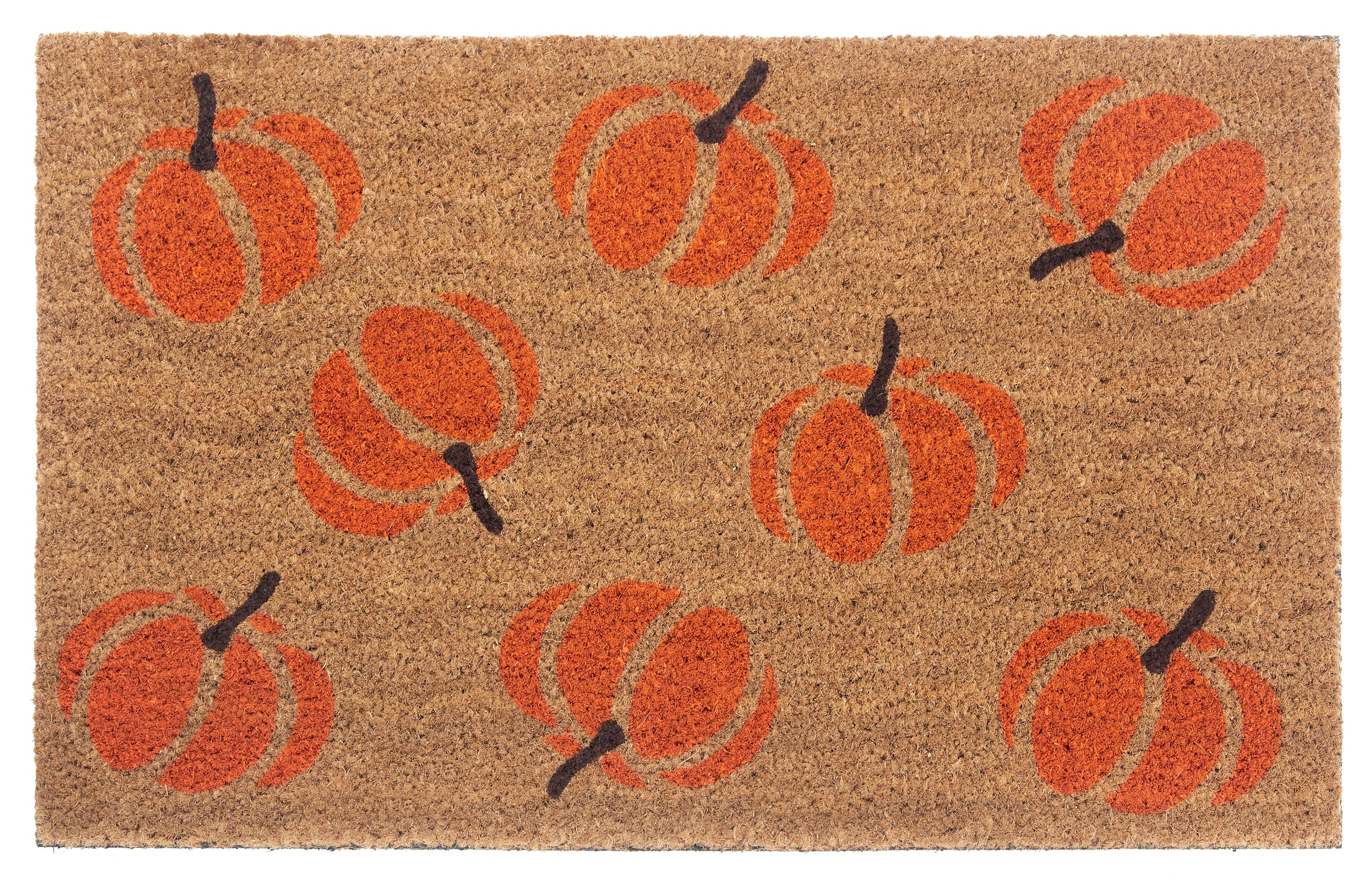 HANSE Home Fußmatte "Mix Mats Kokos Pumpkins, Türmatte" rechteckig 15 mm Hö günstig online kaufen