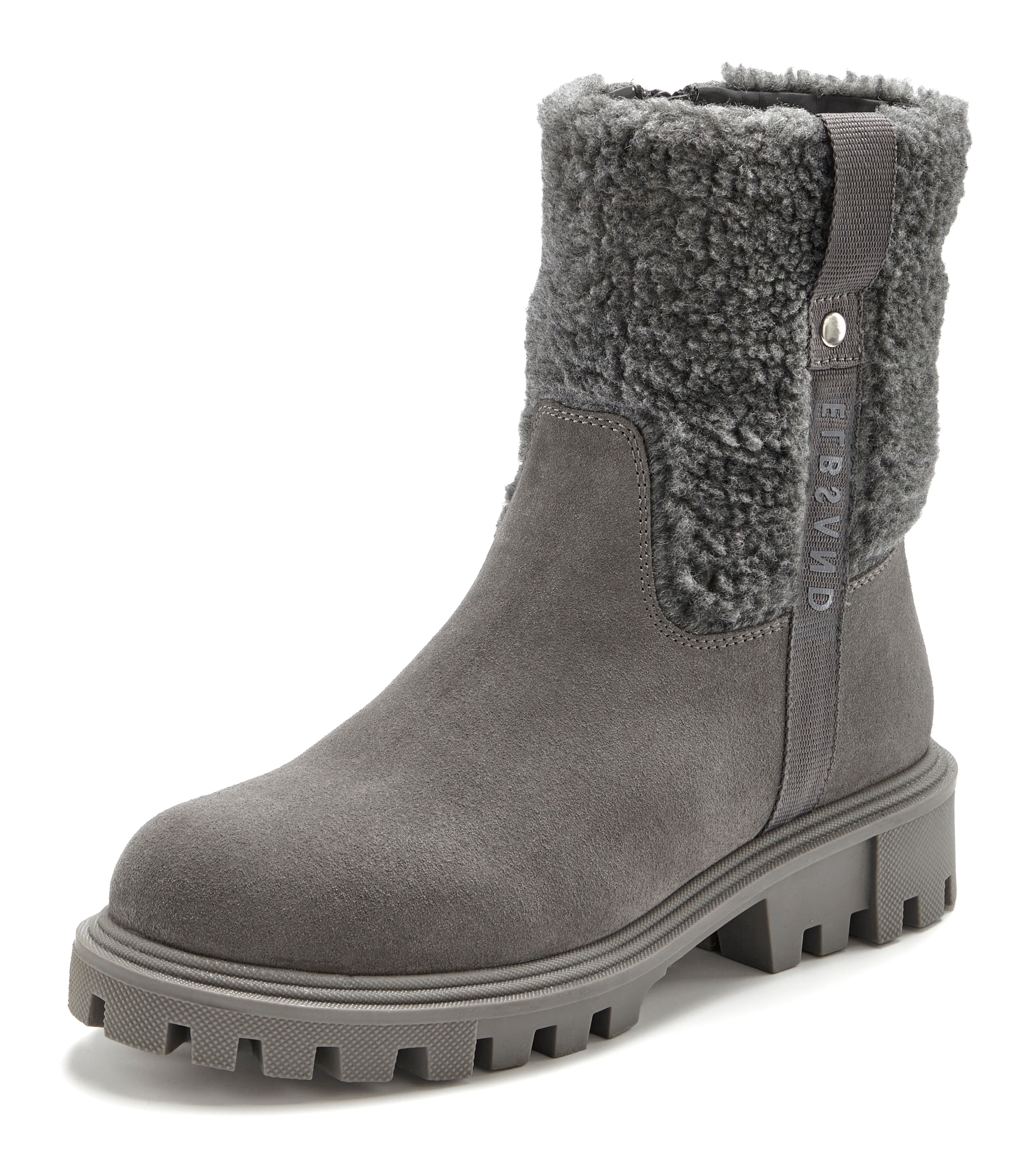 Elbsand Stiefelette »Boots, Winterboots, Lederstiefelette, Lederboots, Winterstiefel«  NEU Stiefel aus Veloursleder mit Warmfutter und leichter Profilsohle
