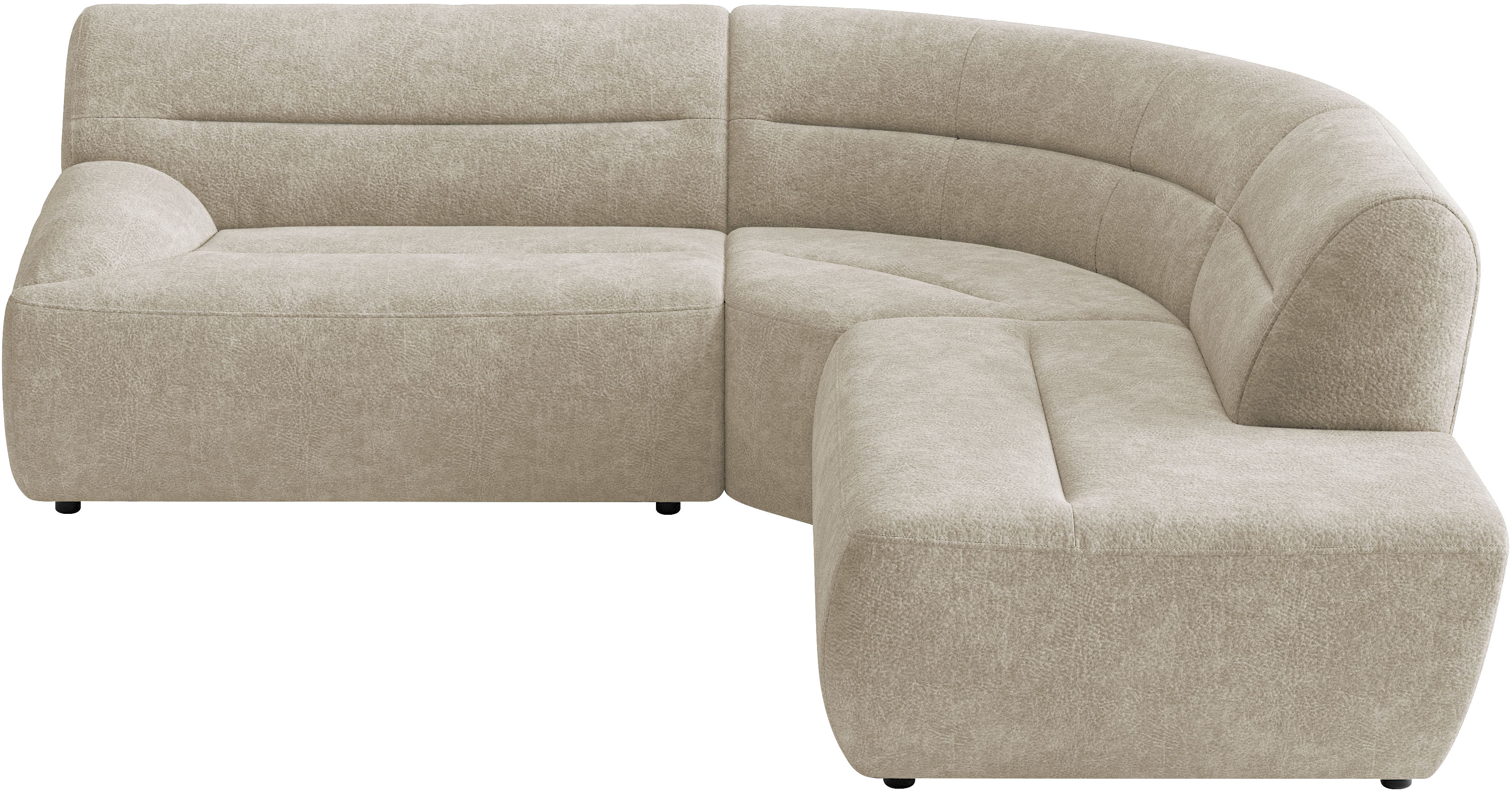sit&more Ecksofa "Scrabble, L-Form, B: 248cm" Modernes Design in verschiedenen Stoffarten