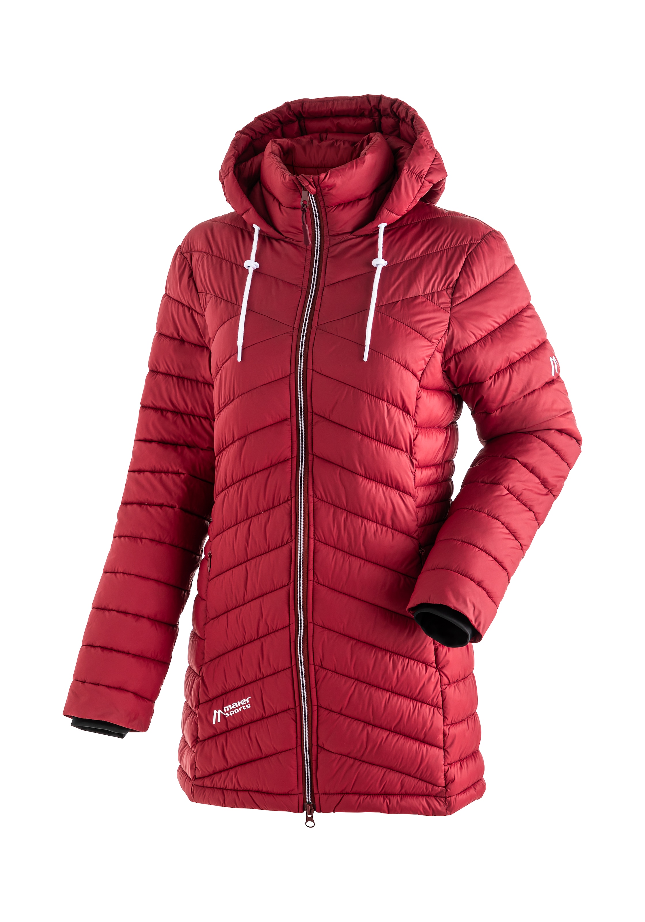 Maier Sports Funktionsjacke "Notos Coat W", Outdoormantel / Steppmantel mit warmer PrimaLoft Isolation