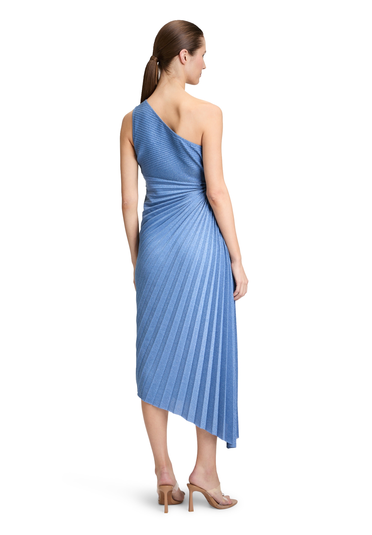 Vera Mont Abendkleid »Vera Mont Abendkleid im Glitzer-Look«, Plissee