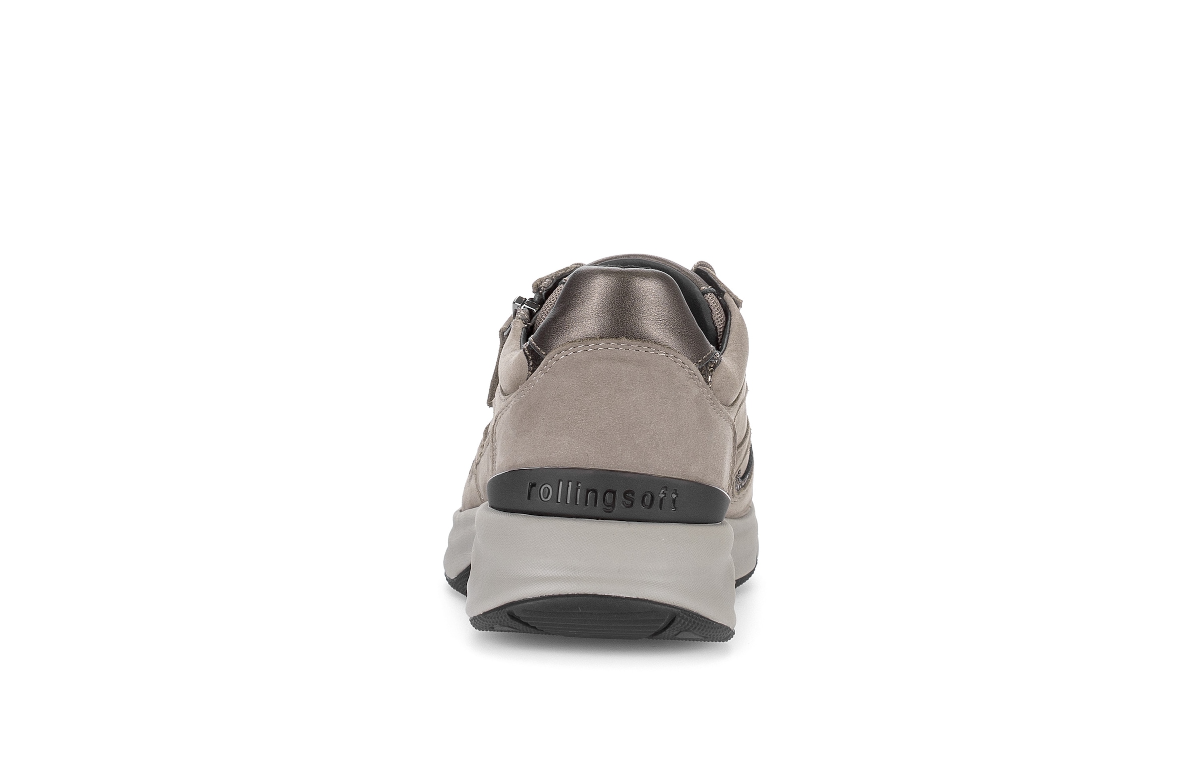 rollingsoft Keilsneaker  Schnürschuh, Halbschuh, Freizeitschuh mit Außenreißverschluss, G-Weite