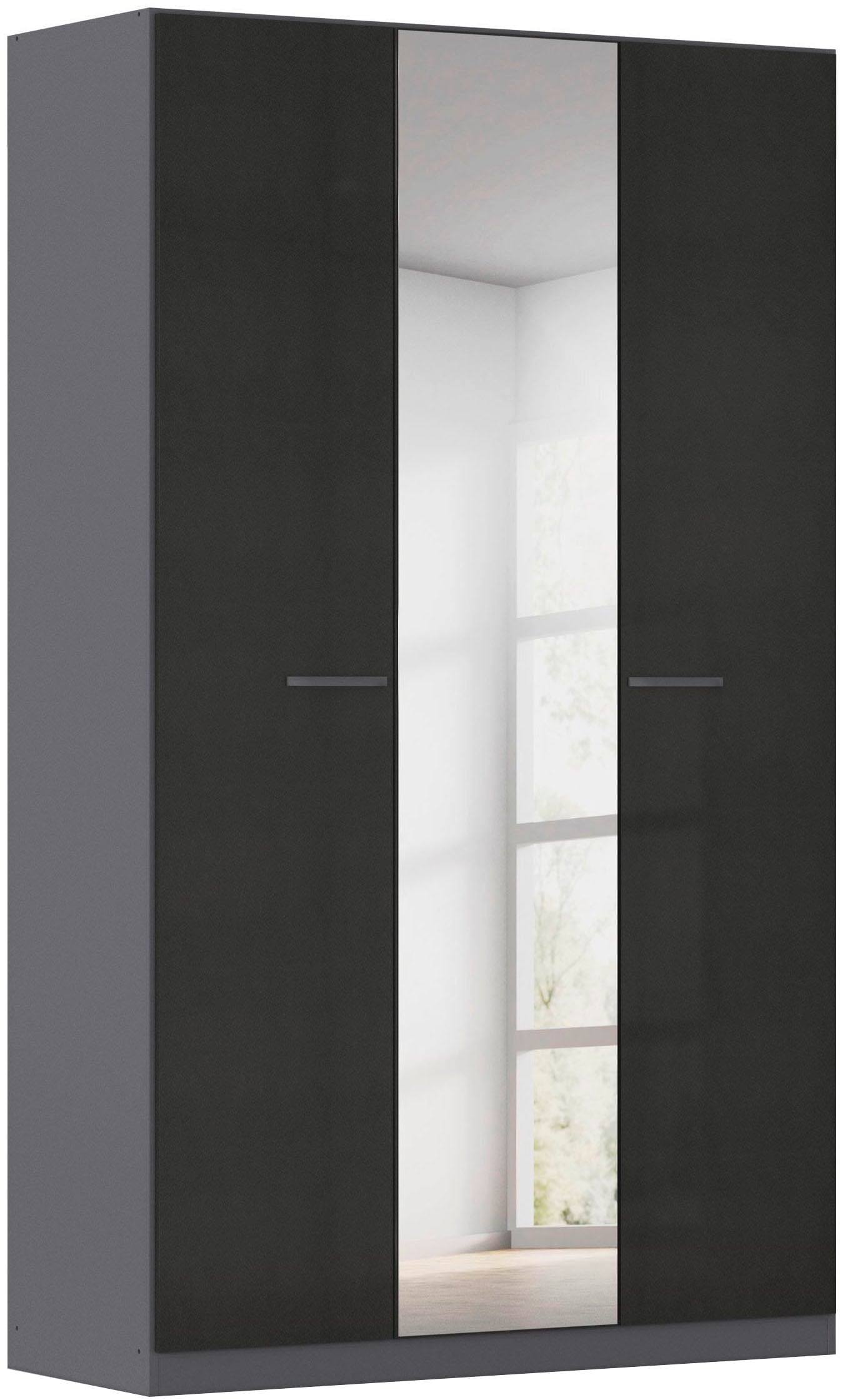OTTO home Kleiderschrank "Mehrzweckschrank Aktenschrank Möbel Mietswohnung Schlafzimmer OTELI" erhältlich in Breiten 91-360 cm, ab Breite 136cm inkl. Innenschubladen, mit zusätzlichen Einlegeböden, optional mit Spiegel MADE IN GERMANY