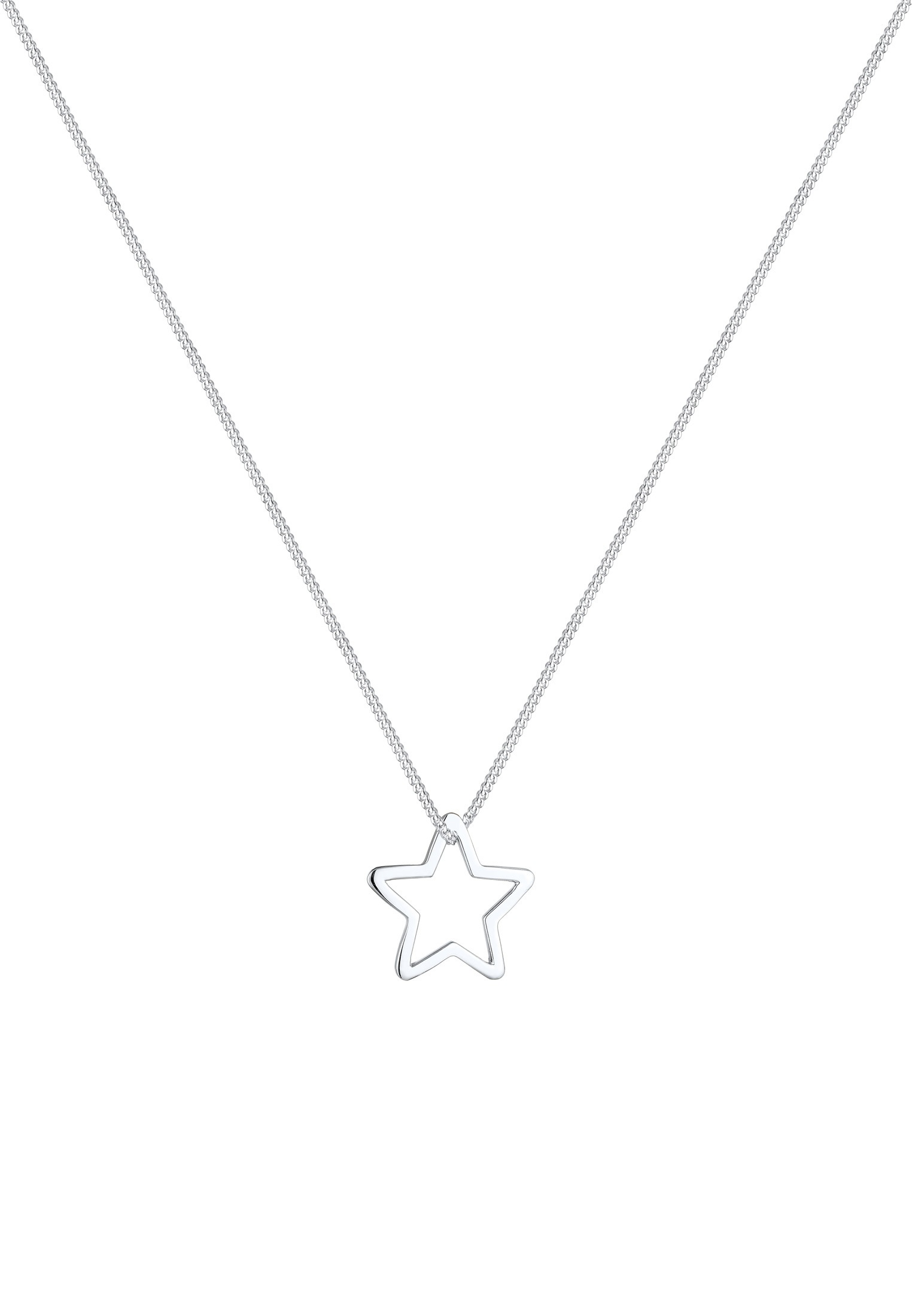 Elli Kette mit Anhänger »Anhänger Stern 925 Sterling Silber«