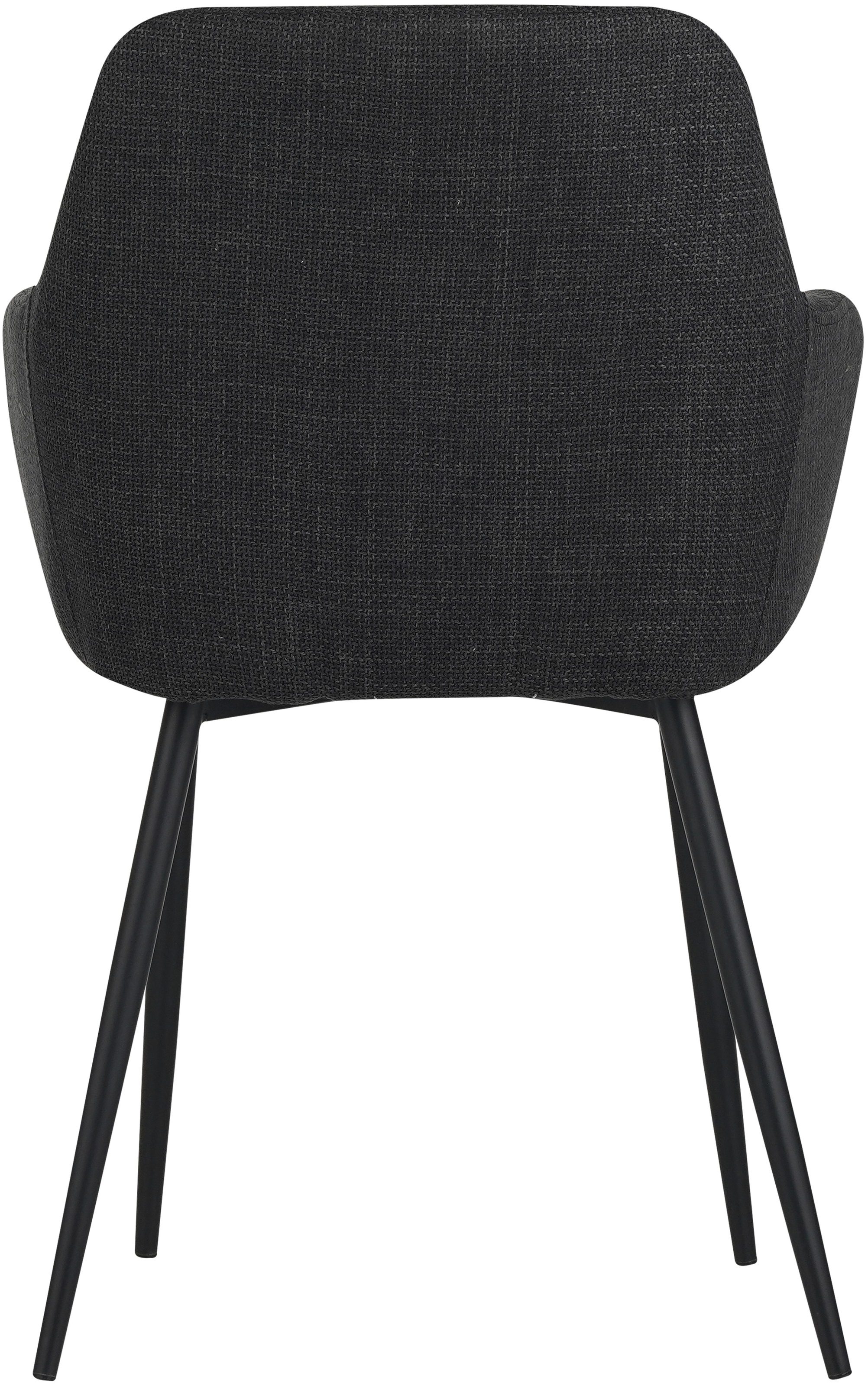 HELA Essgruppe »MOSEL«, (3 tlg.), Tisch 90x75 cm, Platte rund, gesinterter Stein, Armlehnenstuhl