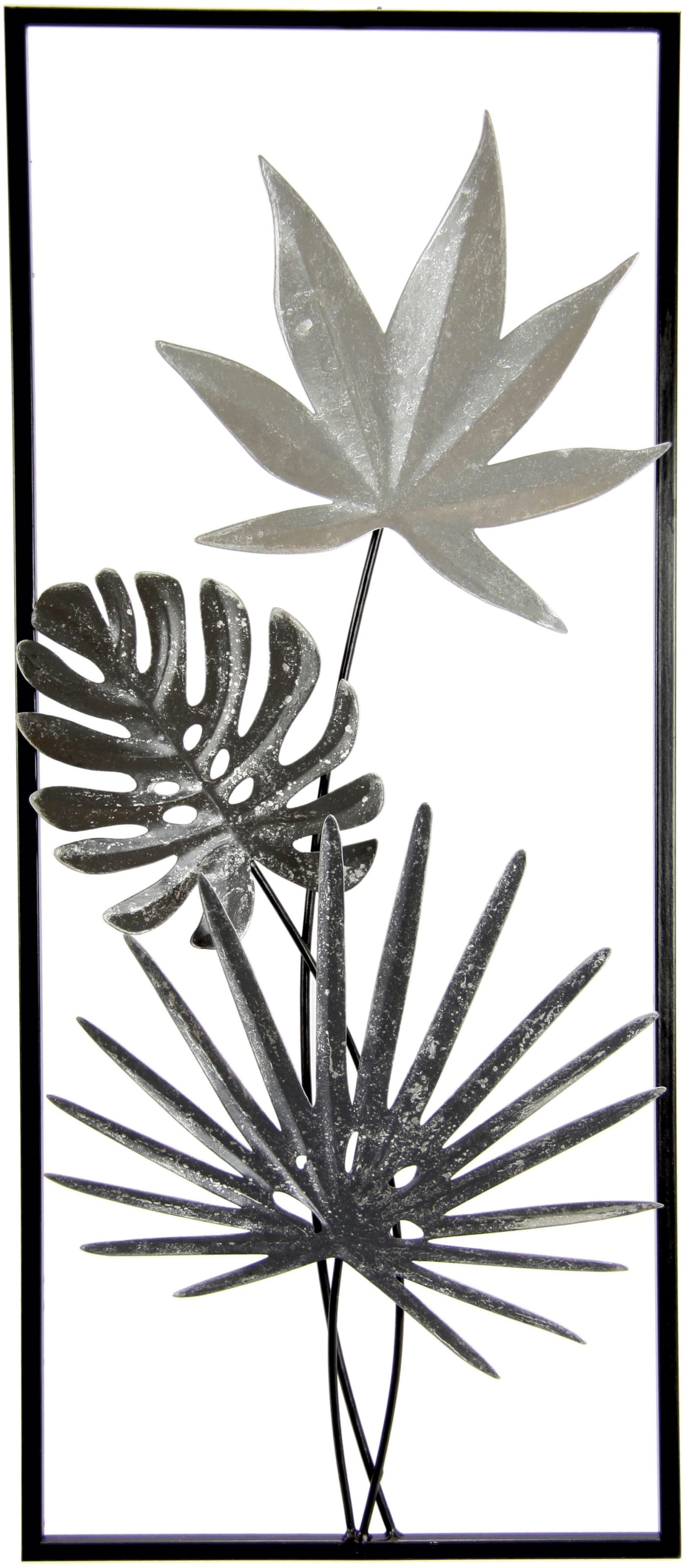 kaufen I.GE.A. BAUR Wandbild | Monsterablatt, Blätter«, Palmblatt »Metallbild