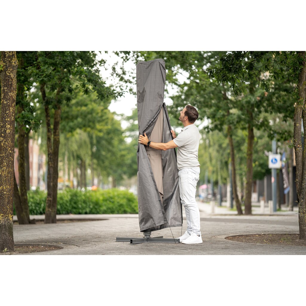 winza outdoor covers Sonnenschirm-Schutzhülle, geeignet für Schirme bis ø 450-500 cm